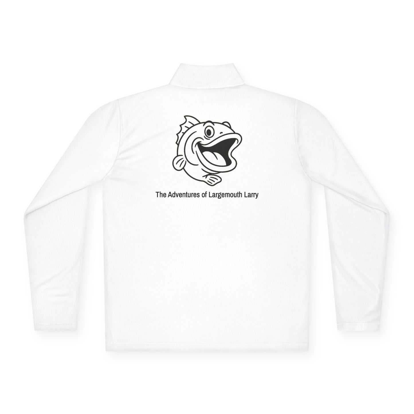 Adventure-Ready Unisex Quarter-Zip Pullover - Stay Careful, Fishing Apparel, Outdoor Gear, Gift for Fishermen, Stylish Layering
