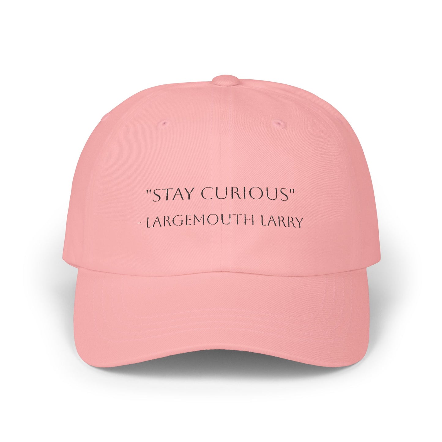 Stay Curious Classic Dad Cap - Casual Hat for Everyday Wear, Gifts for Dads, Summer Fashion, Inspirational Accessory