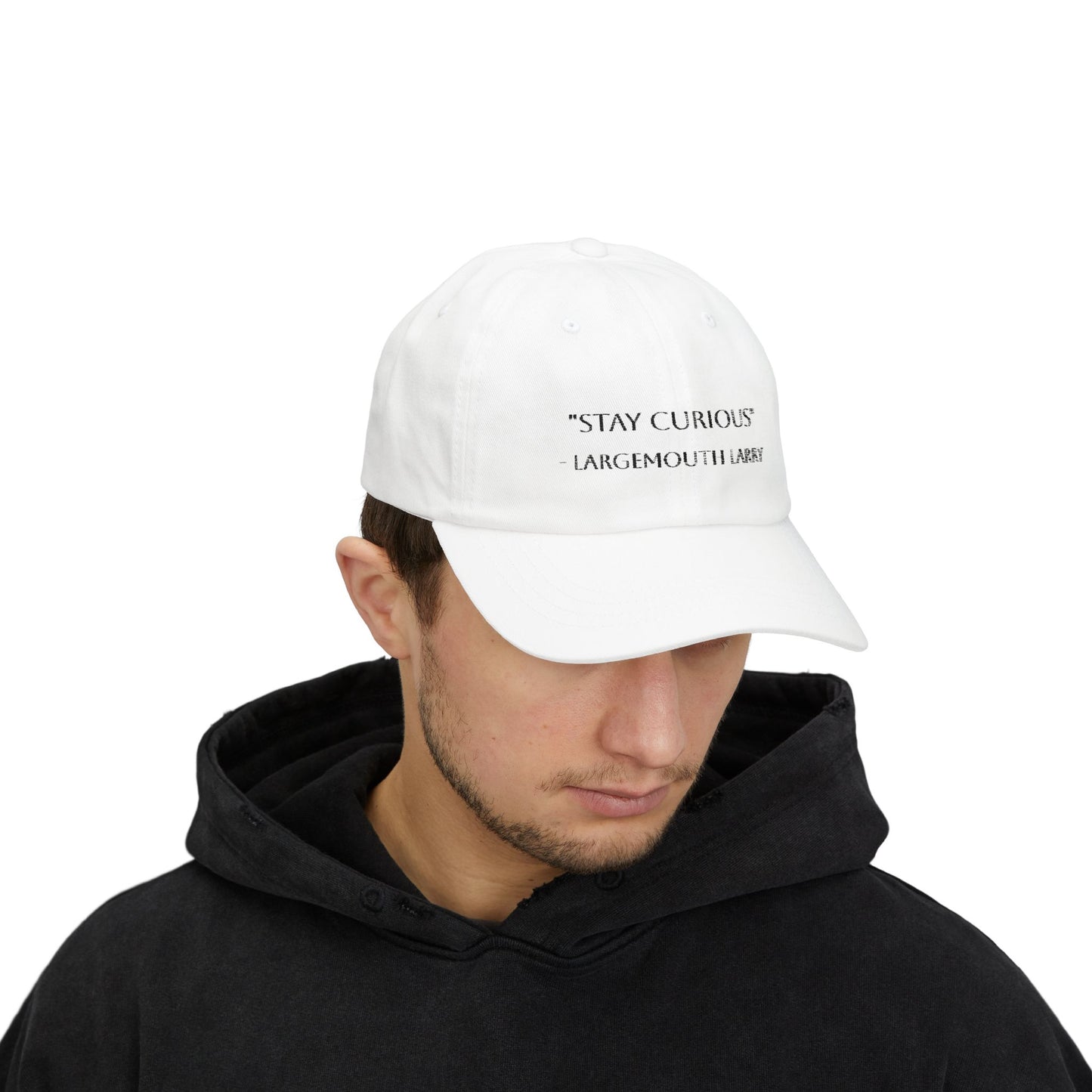 Stay Curious Classic Dad Cap - Casual Hat for Everyday Wear, Gifts for Dads, Summer Fashion, Inspirational Accessory