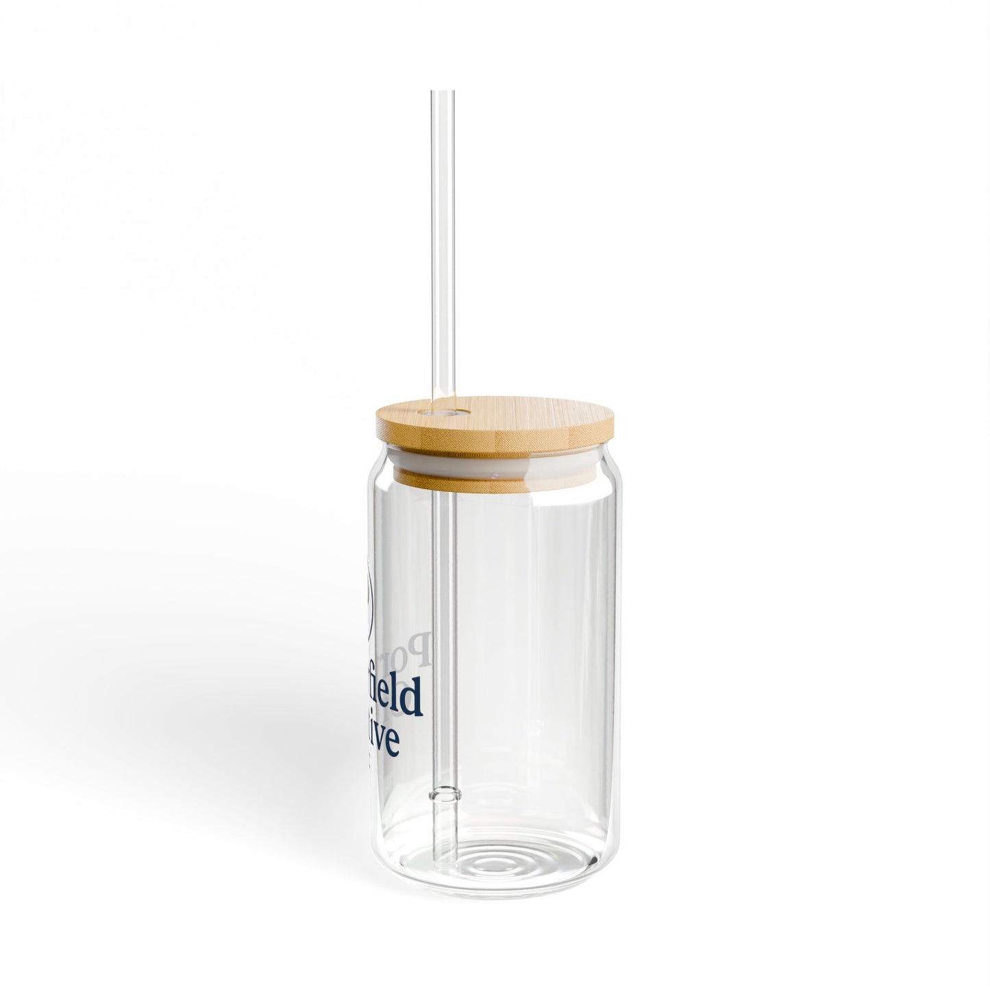 Personalized Sipper Glass, Eco-Friendly Drinkware, Customizable Beverage Jar, Perfect for Gifts, Home Bar Accessories