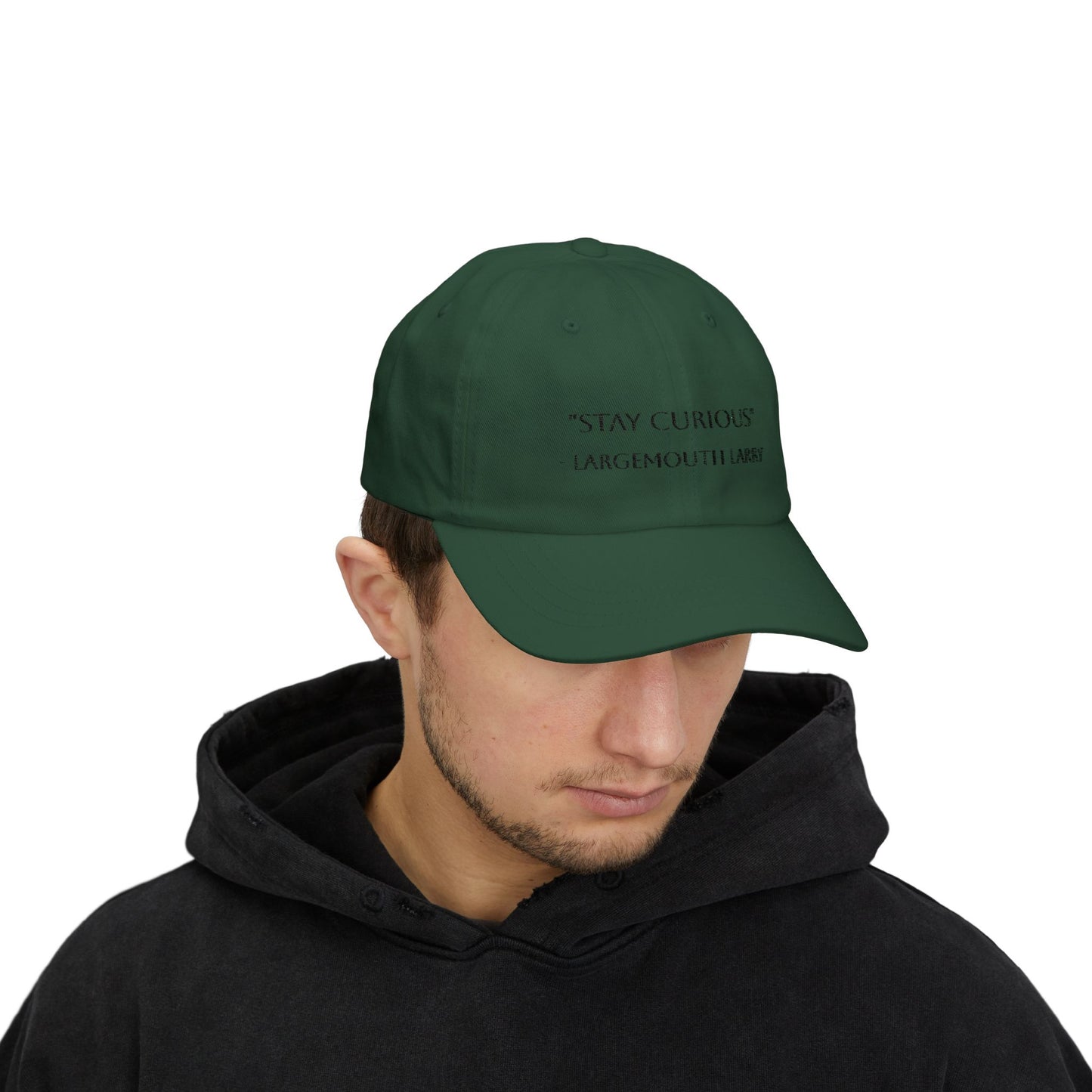 Stay Curious Classic Dad Cap - Casual Hat for Everyday Wear, Gifts for Dads, Summer Fashion, Inspirational Accessory