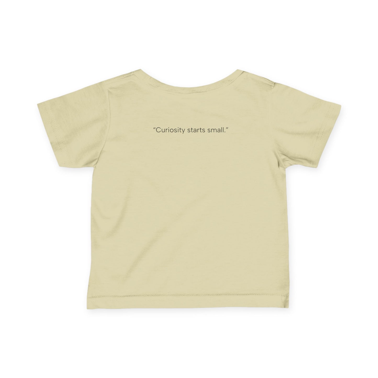 Lil' Lunker Infant Tee - Adorable Baby Shirt, Fishing Theme, Curiosity Starts Small, Cute Toddler Gift, Baby Shower Gift