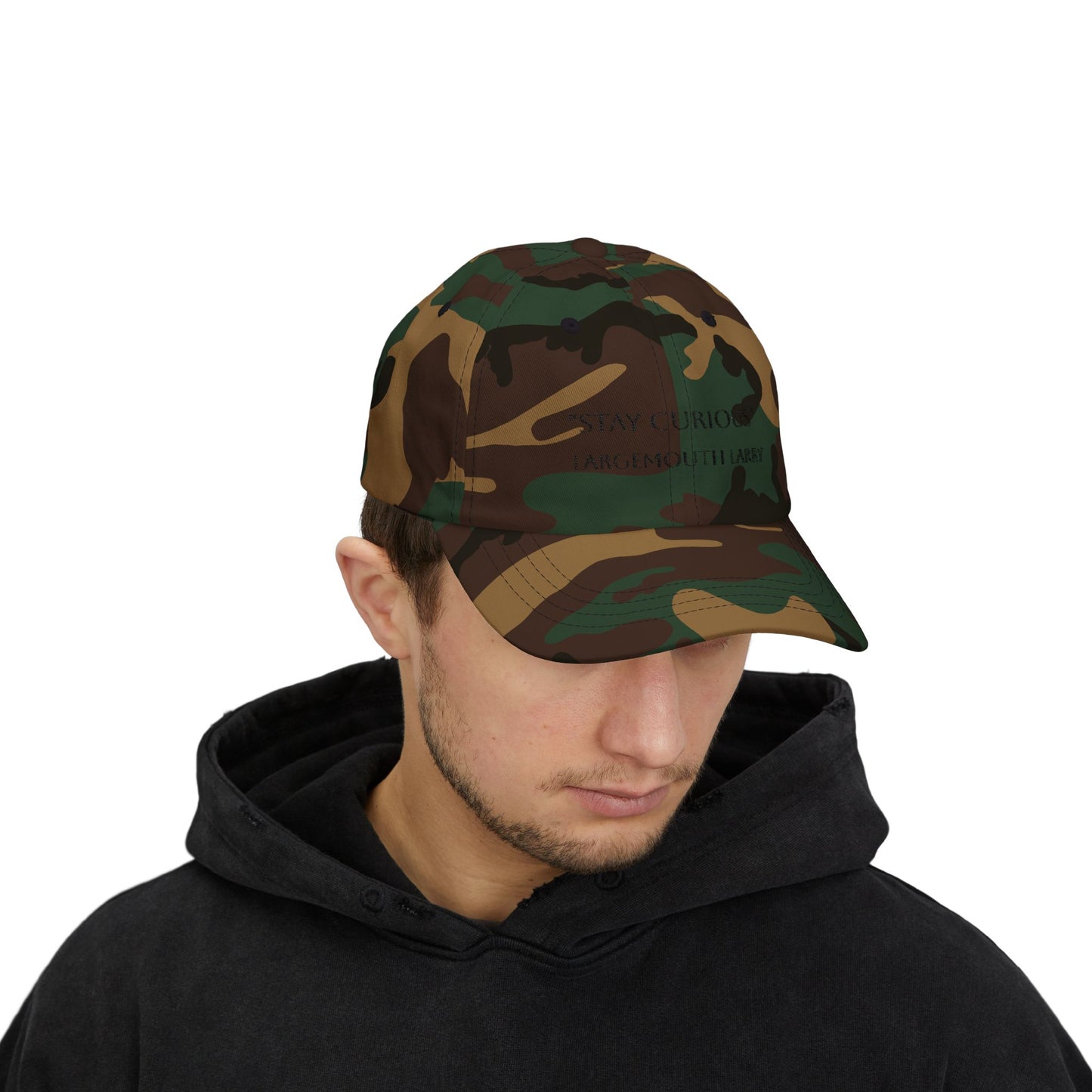 Stay Curious Classic Dad Cap - Casual Hat for Everyday Wear, Gifts for Dads, Summer Fashion, Inspirational Accessory
