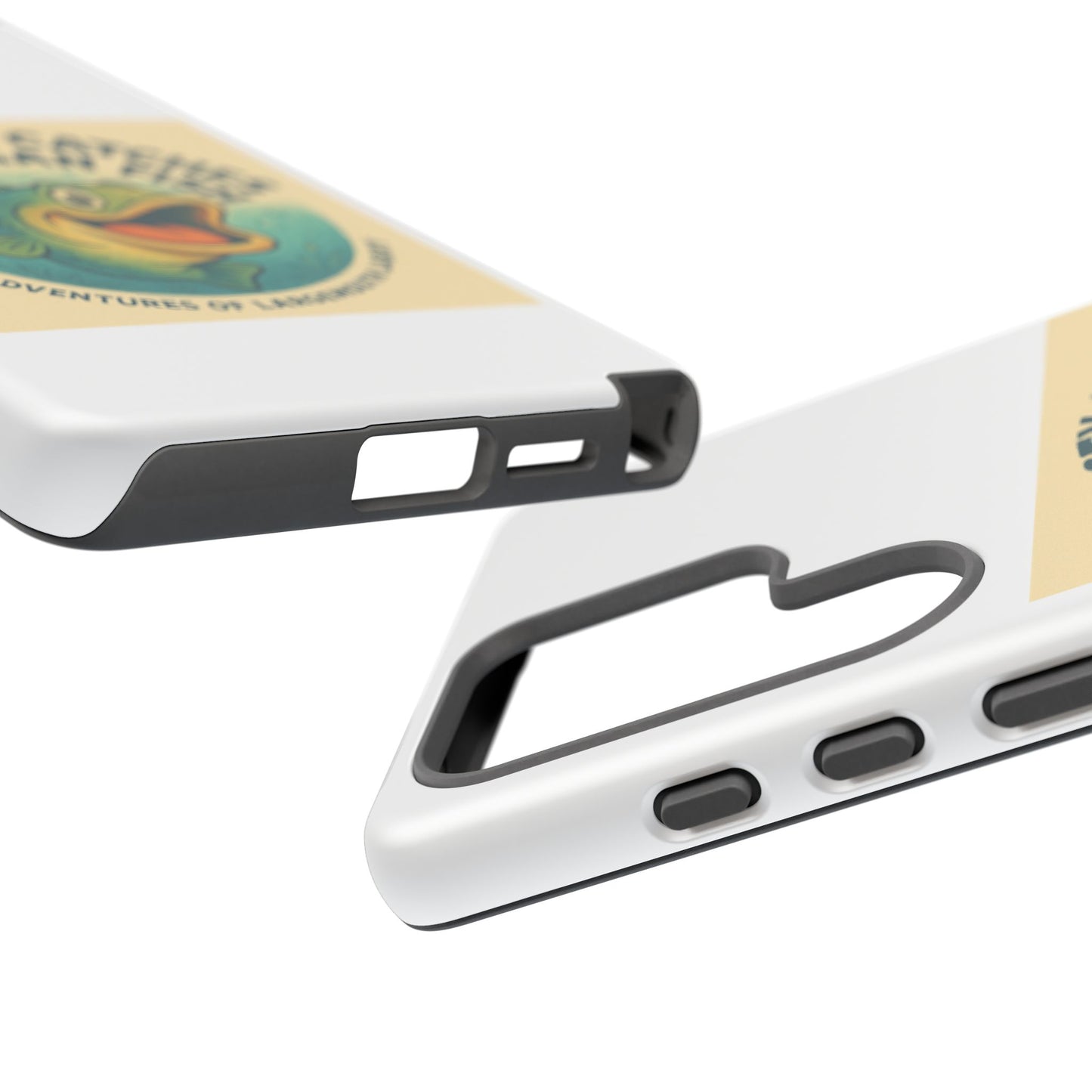 Fishing Phone Case | Curiosity Catches More Than Fish | Gift for Anglers, Outdoor Enthusiasts, Birthday, Father's Day