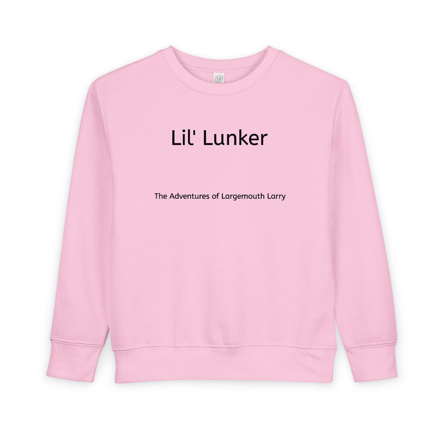 Toddler Fishing Sweatshirt - Lil' Lunker Design, Gift for Kids, Cute Fishing Apparel, Outdoor Adventure Clothing, Fun Toddler Outfit