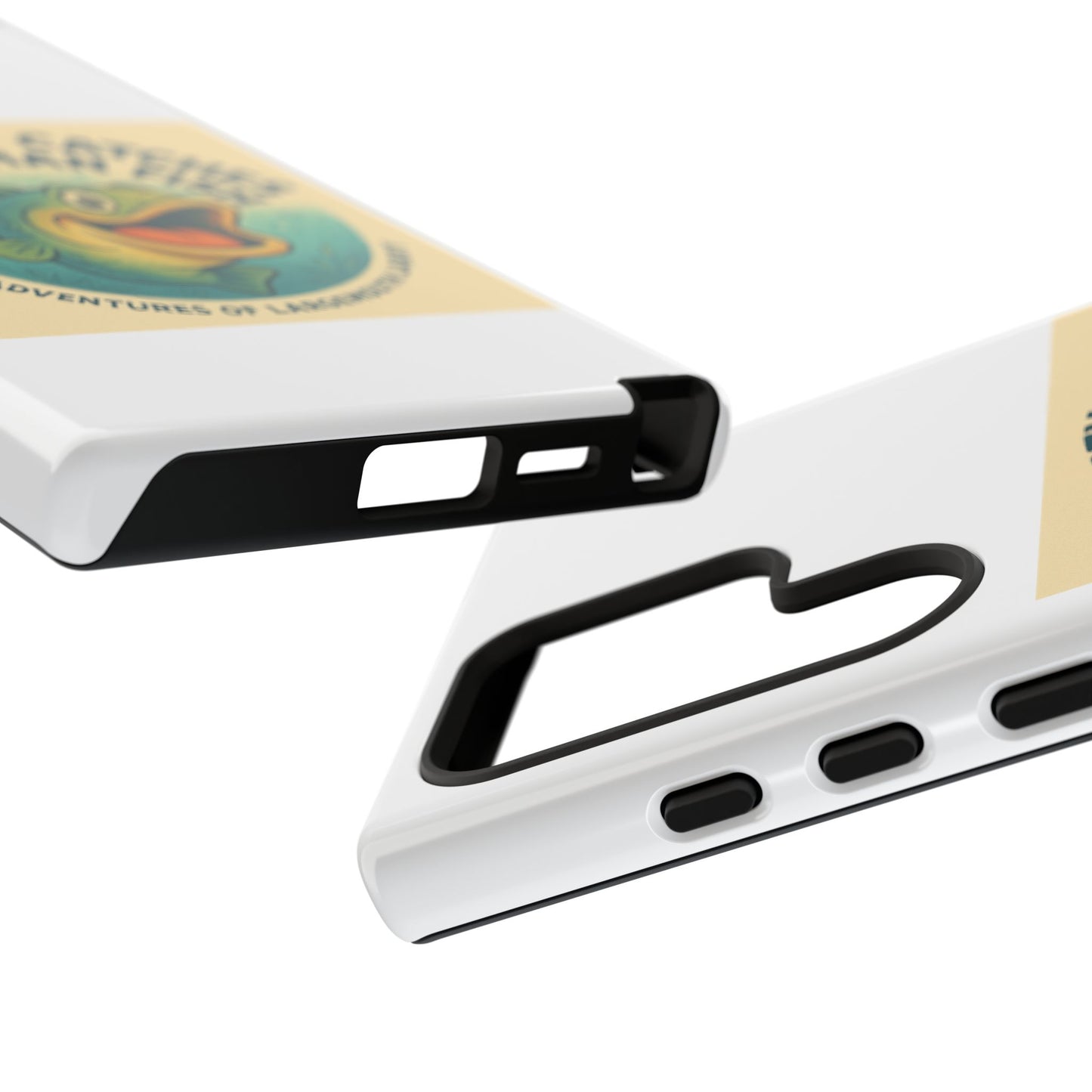 Fishing Phone Case | Curiosity Catches More Than Fish | Gift for Anglers, Outdoor Enthusiasts, Birthday, Father's Day
