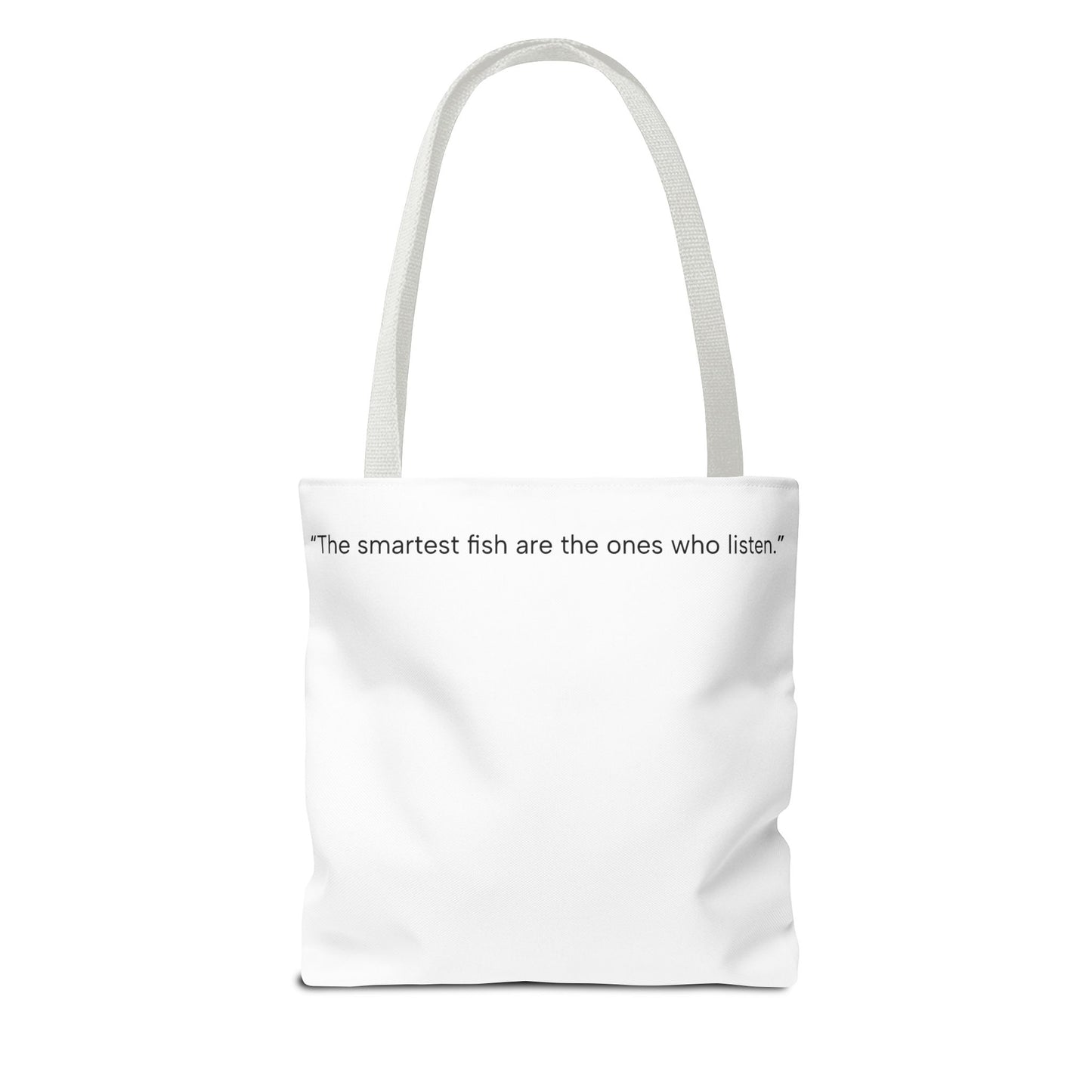 Whimsical Fishing Tote Bag - Curiosity Catches More Than Fish, Beach Bag, Eco-Friendly, Gift for Angler, Nature Lover Tote