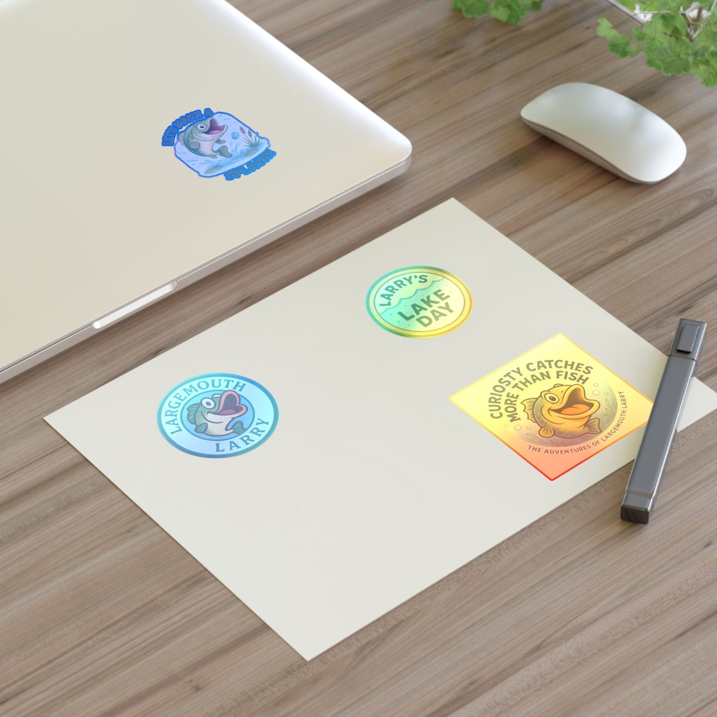 Lake Day Sticker Sheets, Fishing Stickers, Nature Decor, Outdoor Adventure, Cute Frog Art, Aquatic Themed Decor