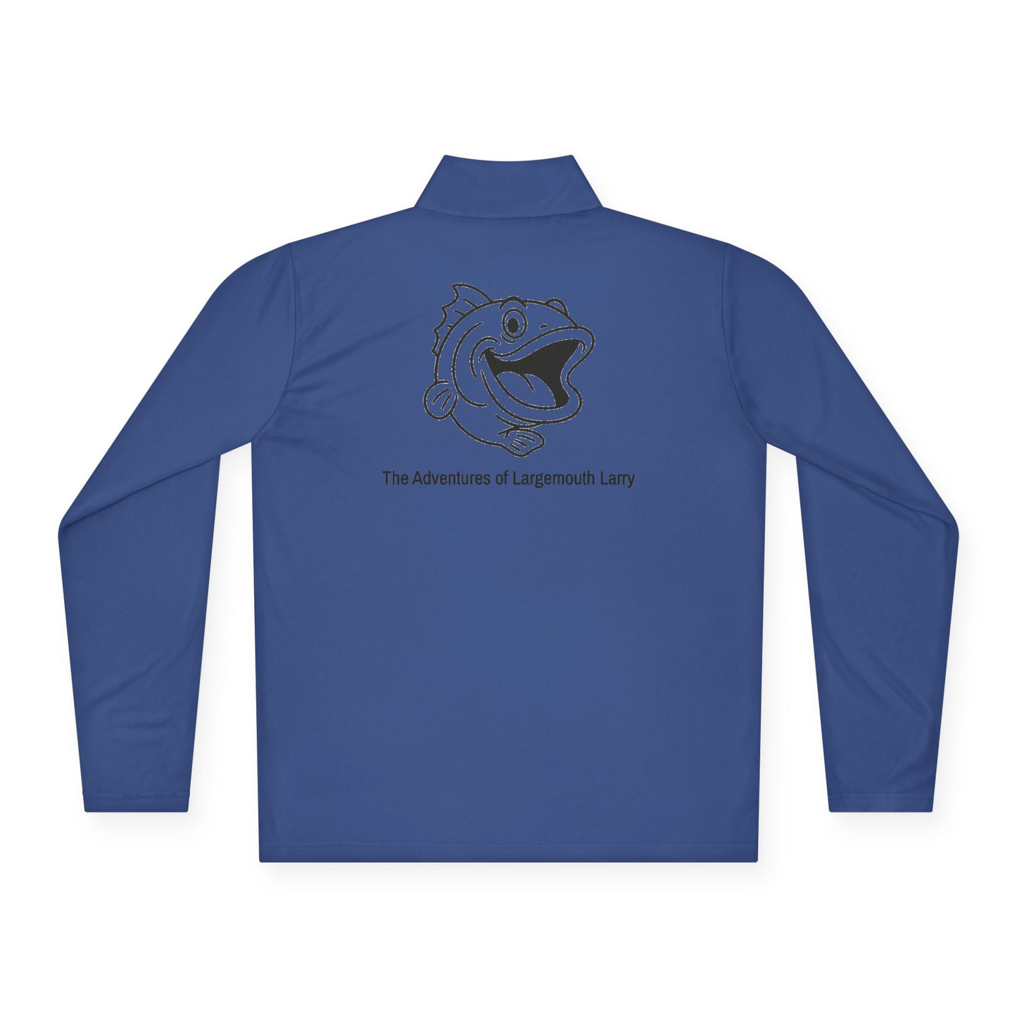 Adventure-Ready Unisex Quarter-Zip Pullover - Stay Careful, Fishing Apparel, Outdoor Gear, Gift for Fishermen, Stylish Layering