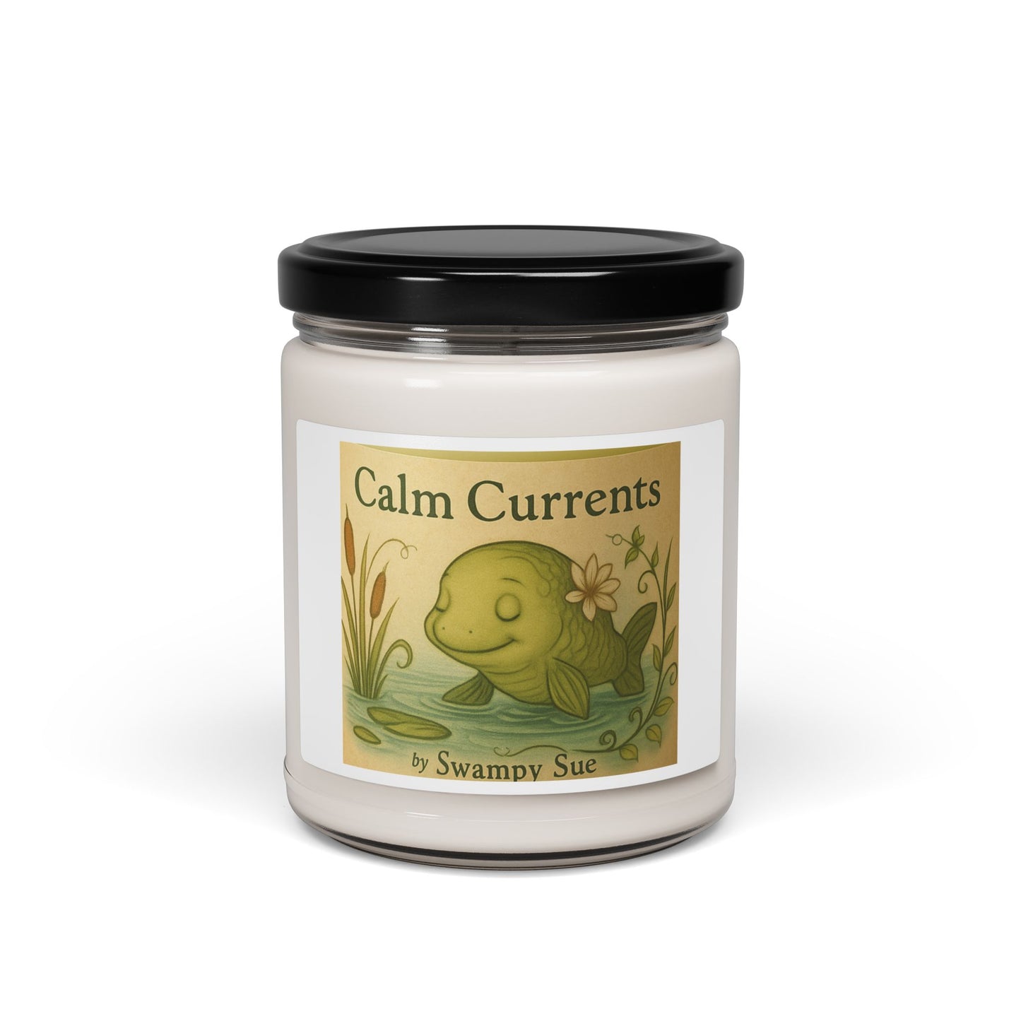 Calm Currents Scented Soy Candle, Relaxation Candle, Gift for Home, Aromatherapy, Mindfulness, Spa Day