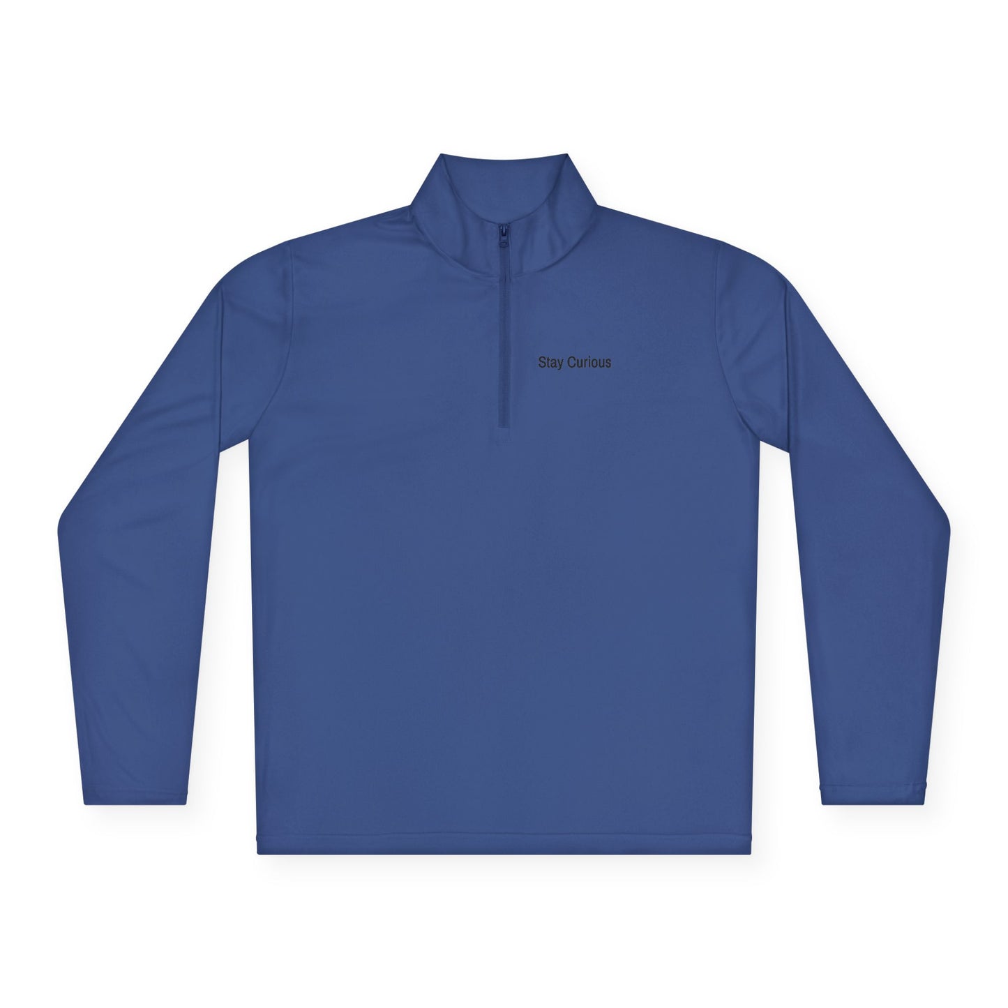 Adventure-Ready Unisex Quarter-Zip Pullover - Stay Careful, Fishing Apparel, Outdoor Gear, Gift for Fishermen, Stylish Layering