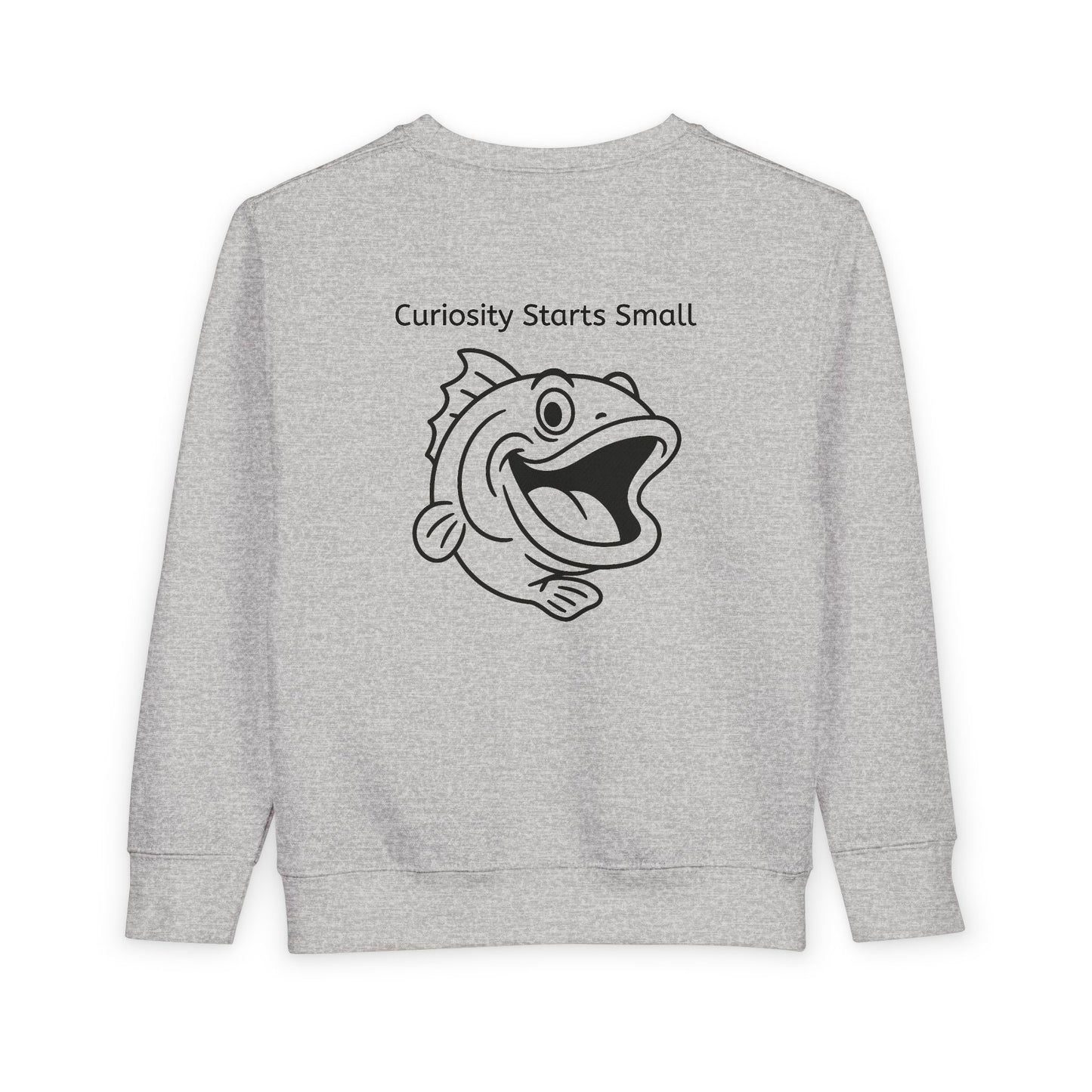 Toddler Fishing Sweatshirt - Lil' Lunker Design, Gift for Kids, Cute Fishing Apparel, Outdoor Adventure Clothing, Fun Toddler Outfit