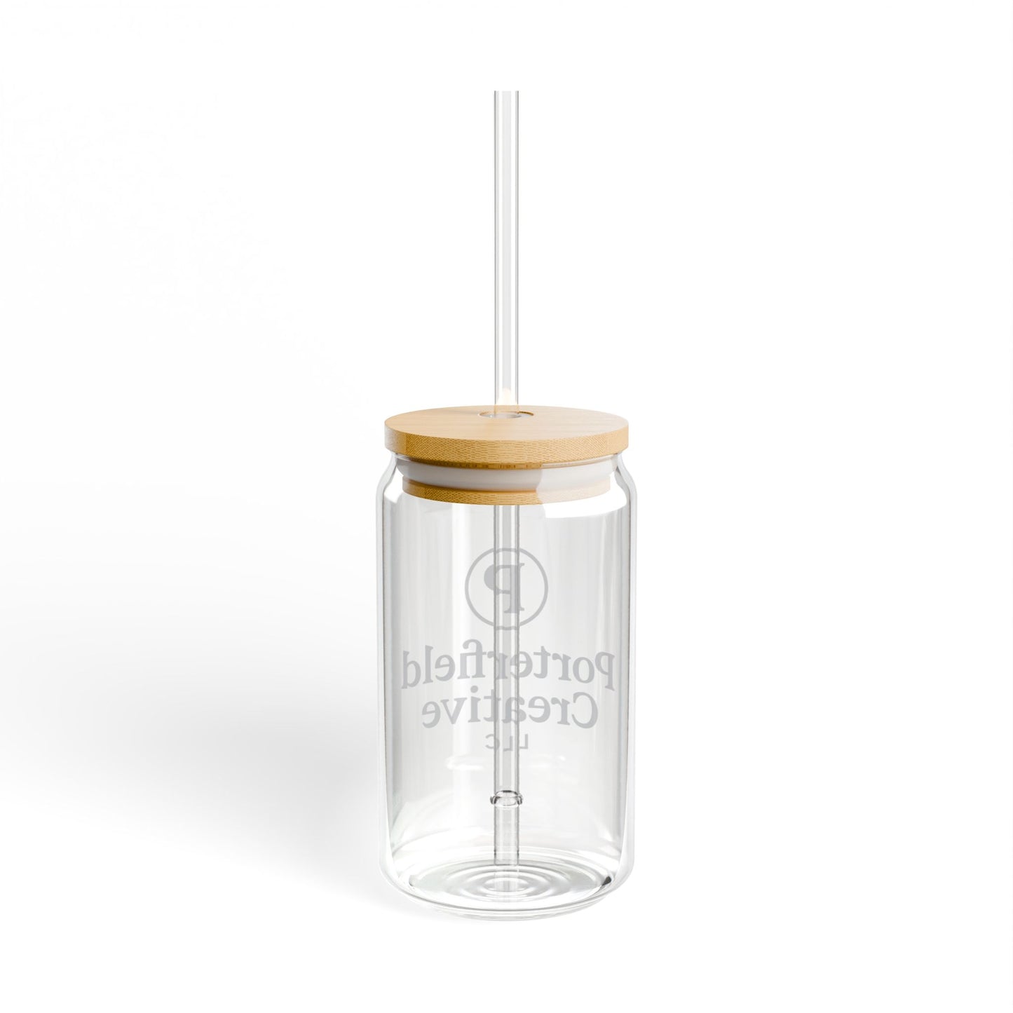 Personalized Sipper Glass, Eco-Friendly Drinkware, Customizable Beverage Jar, Perfect for Gifts, Home Bar Accessories