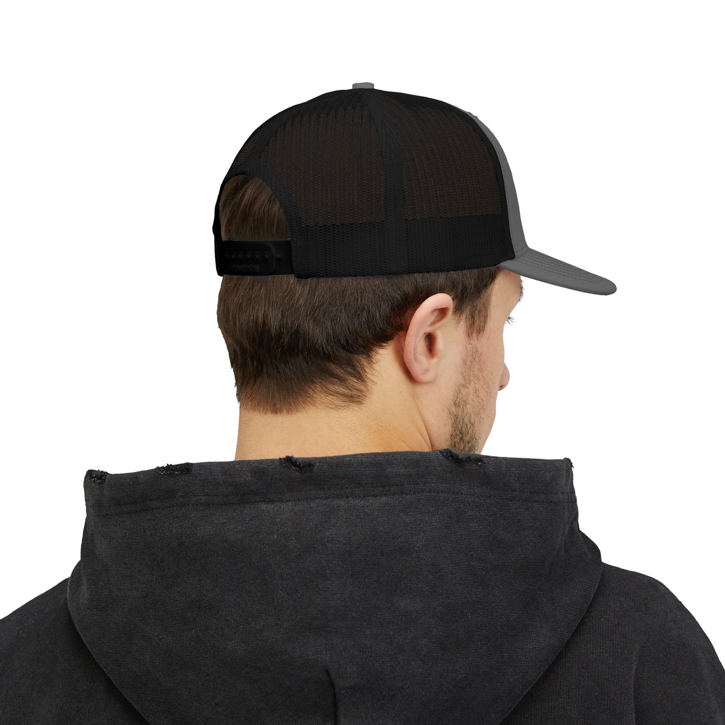 Curiosity Crew Snapback Trucker Cap, Casual Hat for Outdoor Adventures, Gift for Friends, Custom Embroidered Cap, Trendy Headwear