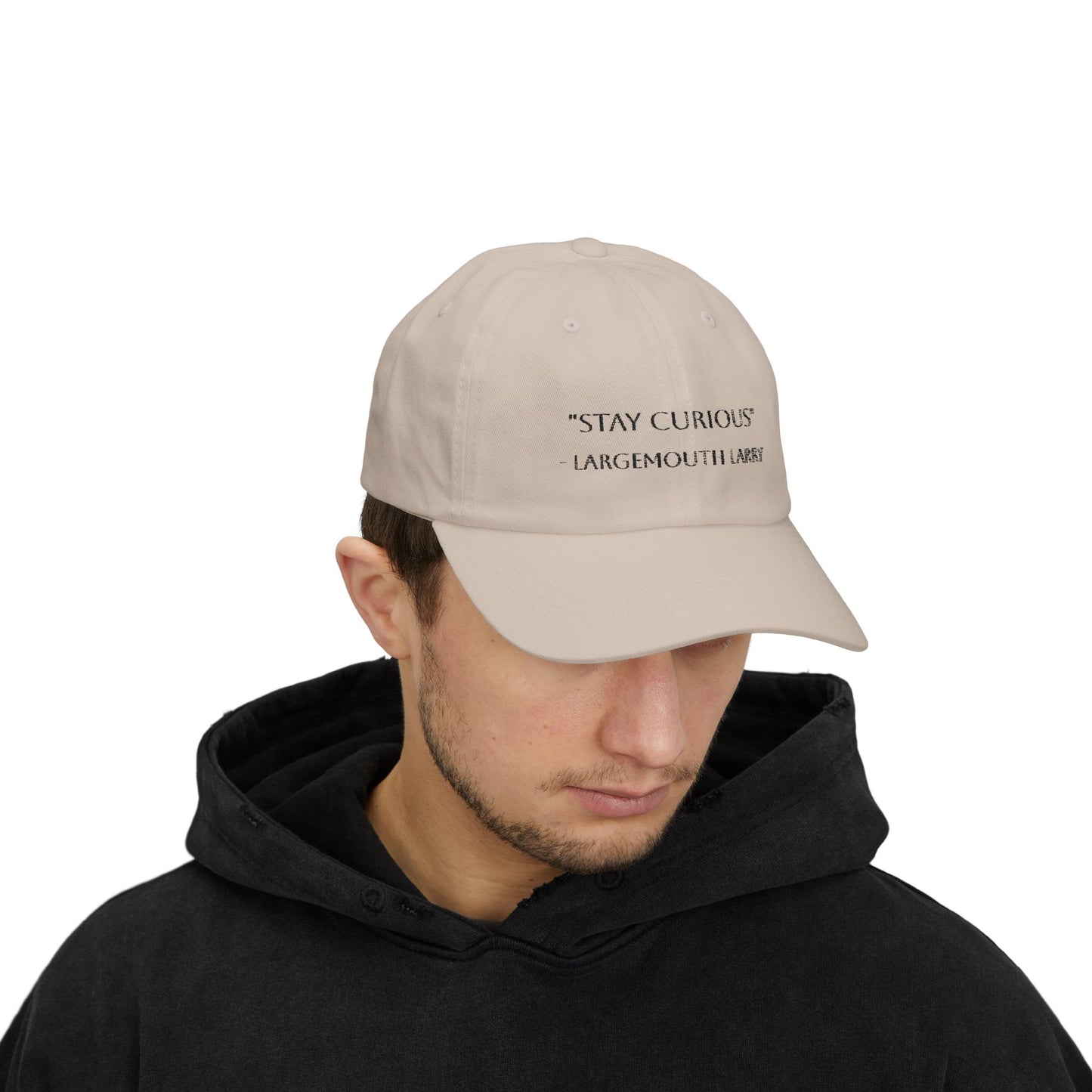 Stay Curious Classic Dad Cap - Casual Hat for Everyday Wear, Gifts for Dads, Summer Fashion, Inspirational Accessory