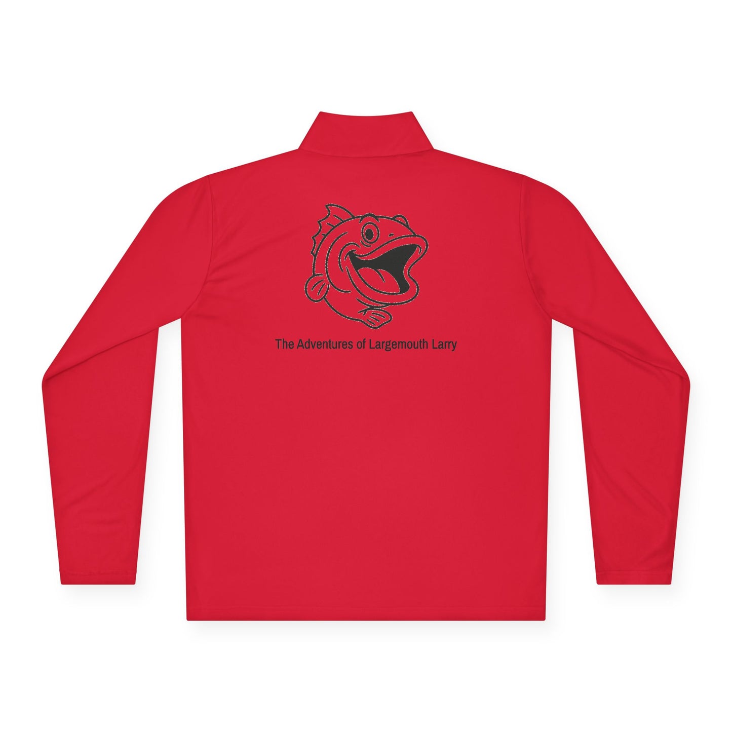 Adventure-Ready Unisex Quarter-Zip Pullover - Stay Careful, Fishing Apparel, Outdoor Gear, Gift for Fishermen, Stylish Layering