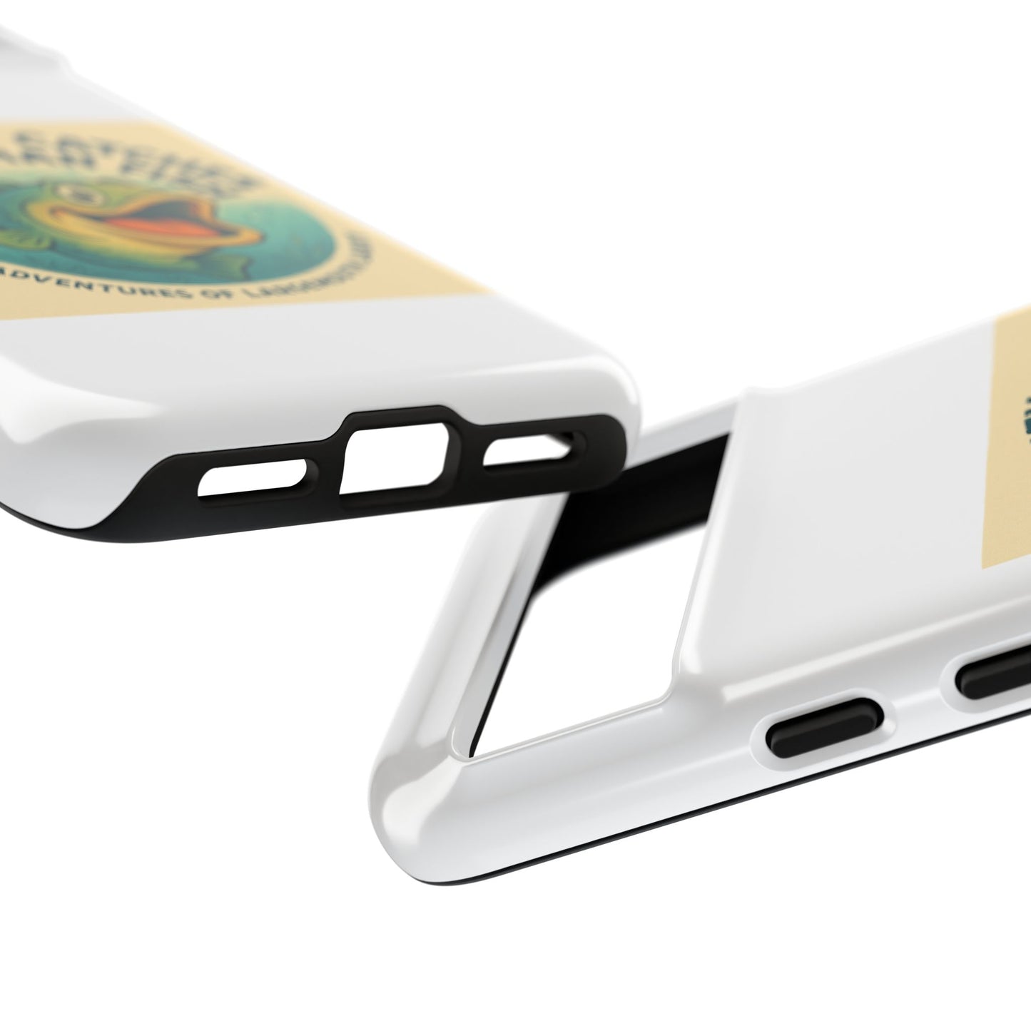 Fishing Phone Case | Curiosity Catches More Than Fish | Gift for Anglers, Outdoor Enthusiasts, Birthday, Father's Day