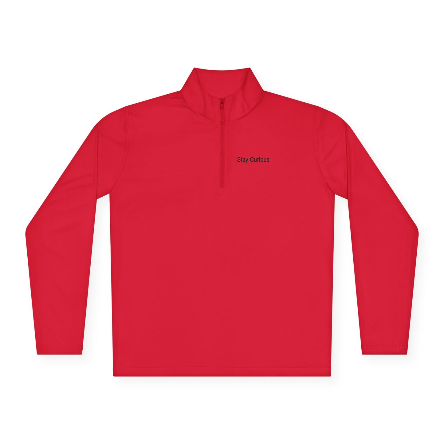 Adventure-Ready Unisex Quarter-Zip Pullover - Stay Careful, Fishing Apparel, Outdoor Gear, Gift for Fishermen, Stylish Layering