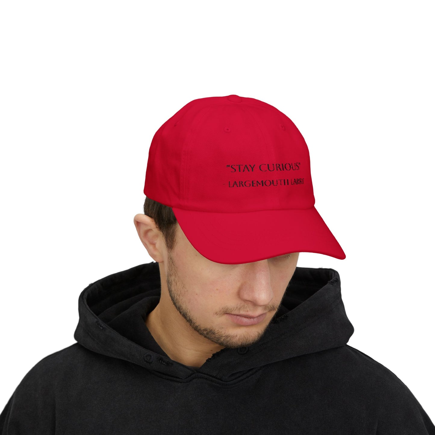 Stay Curious Classic Dad Cap - Casual Hat for Everyday Wear, Gifts for Dads, Summer Fashion, Inspirational Accessory