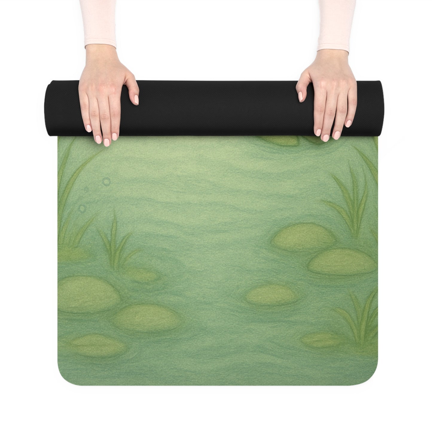 Serene Fish Yoga Mat, Eco-Friendly Exercise Mat, Balance & Flexibility, Yoga Gift for Practitioners, Mindfulness & Meditation