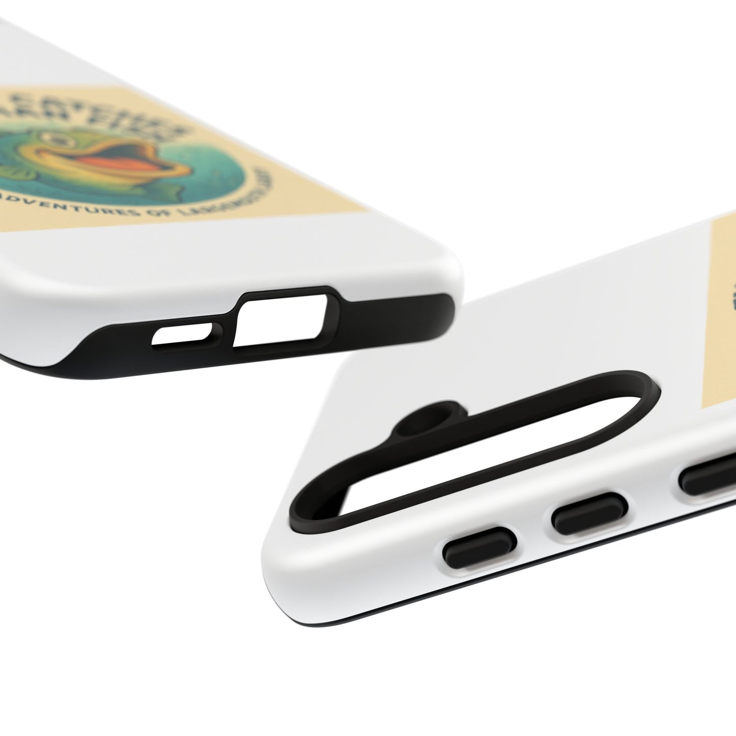 Fishing Phone Case | Curiosity Catches More Than Fish | Gift for Anglers, Outdoor Enthusiasts, Birthday, Father's Day