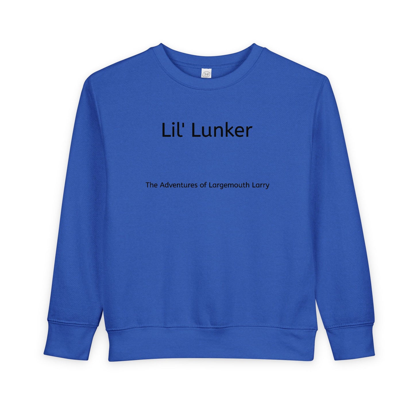 Toddler Fishing Sweatshirt - Lil' Lunker Design, Gift for Kids, Cute Fishing Apparel, Outdoor Adventure Clothing, Fun Toddler Outfit
