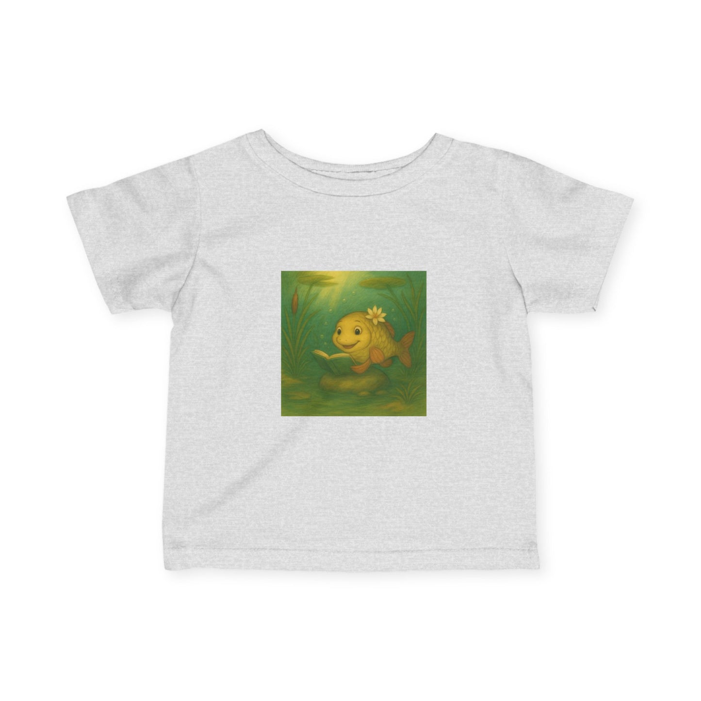 Adorable Infant Fish Graphic Tee, Cute Baby Shirt, Toddler Apparel, Baby Shower Gift, Summer Wear, Playdate Outfit