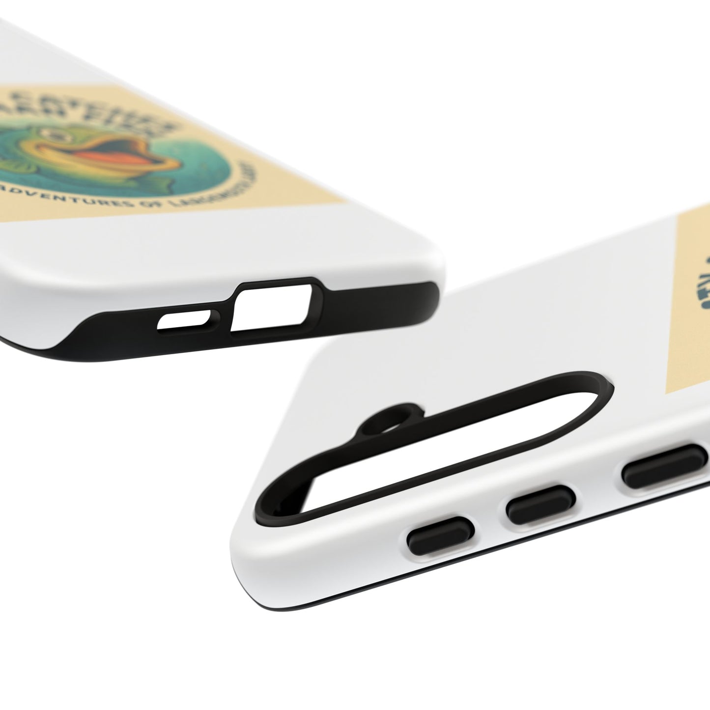 Fishing Phone Case | Curiosity Catches More Than Fish | Gift for Anglers, Outdoor Enthusiasts, Birthday, Father's Day