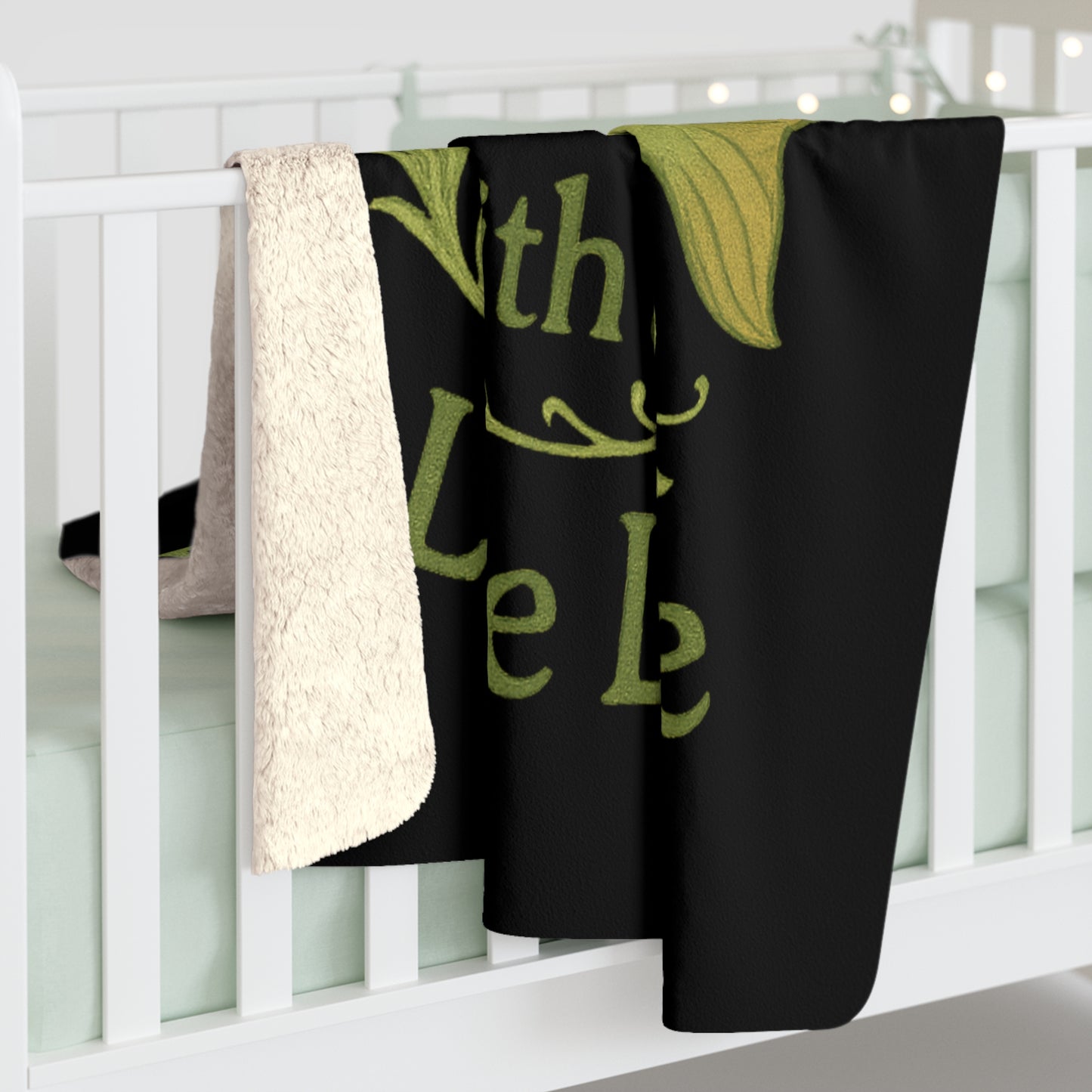 Cozy Sherpa Fleece Blanket with Inspirational Fish Design, Perfect Gift for Home Decor, Nature Lovers, and Celebrations