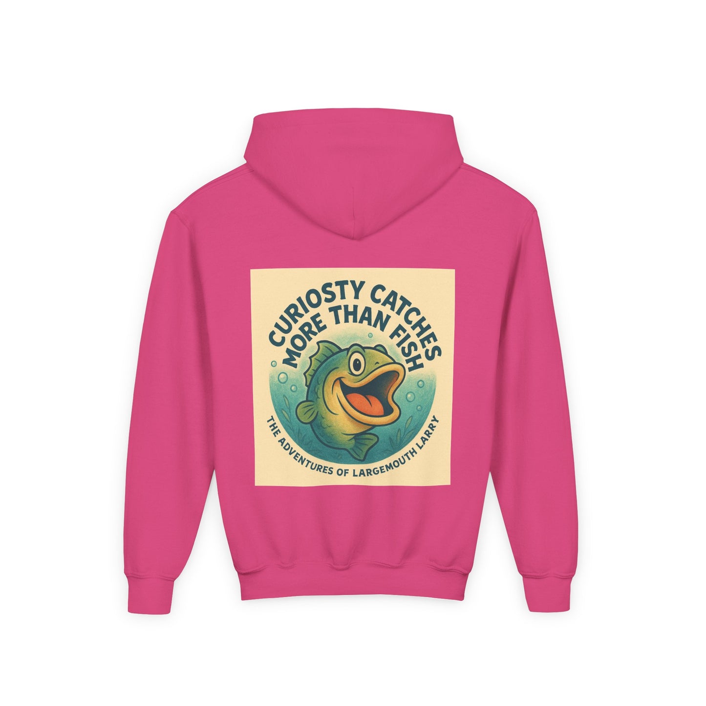 Curiosity Catches More Than Fish Youth Hoodie, Funny Fishing Sweatshirt, Adventure Gift for Kids, Casual Wear for Outdoor Fun, Great [...]