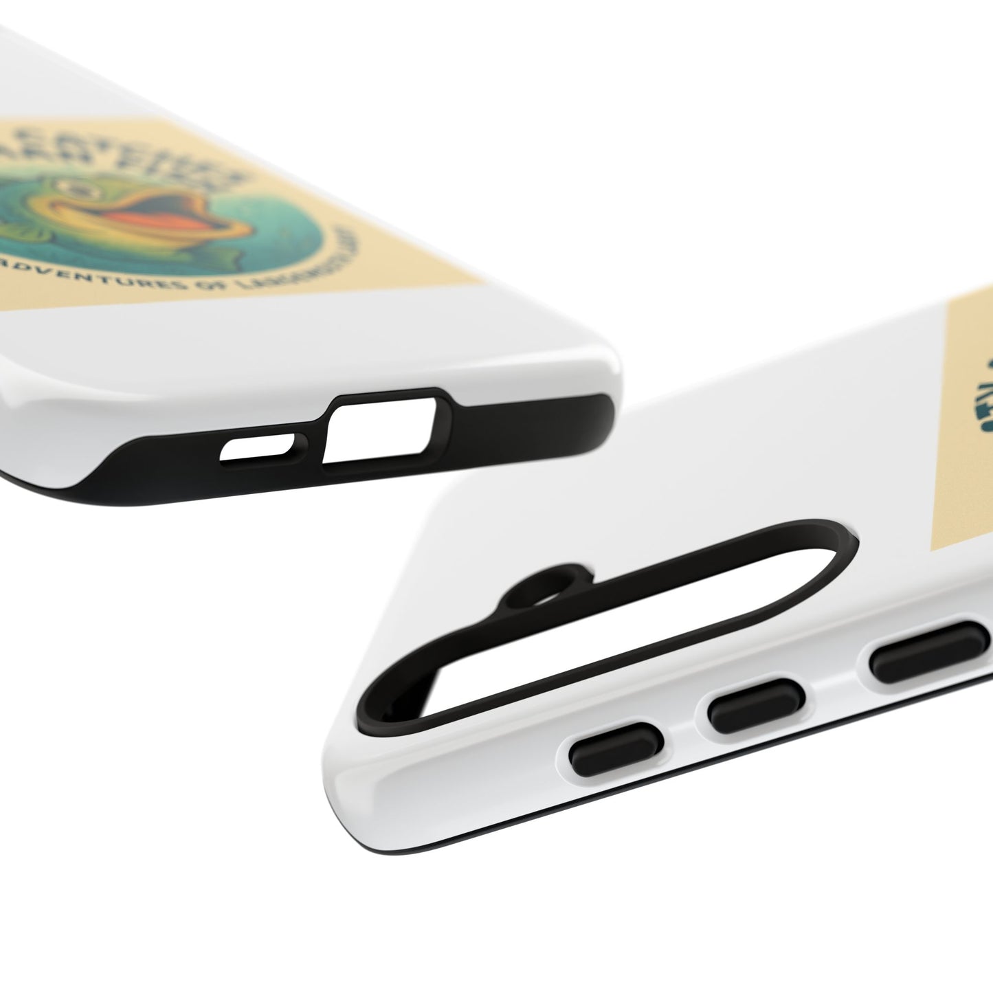 Fishing Phone Case | Curiosity Catches More Than Fish | Gift for Anglers, Outdoor Enthusiasts, Birthday, Father's Day
