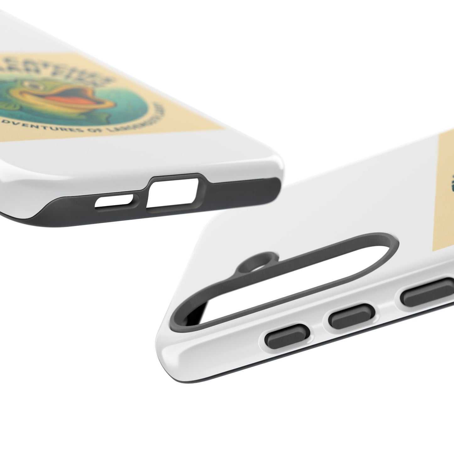 Fishing Phone Case | Curiosity Catches More Than Fish | Gift for Anglers, Outdoor Enthusiasts, Birthday, Father's Day