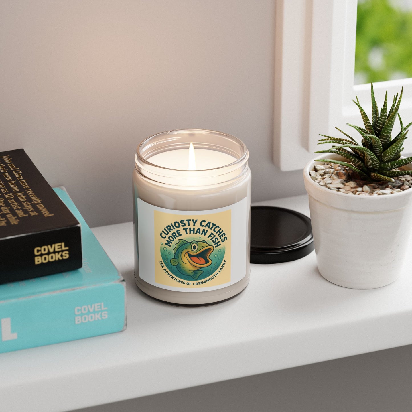 Curiosity Catches More Than Fish Scented Soy Candle, Relaxing Home Decor, Fishing Gift, Eco-Friendly Candle, Unique Gift Idea, [...]