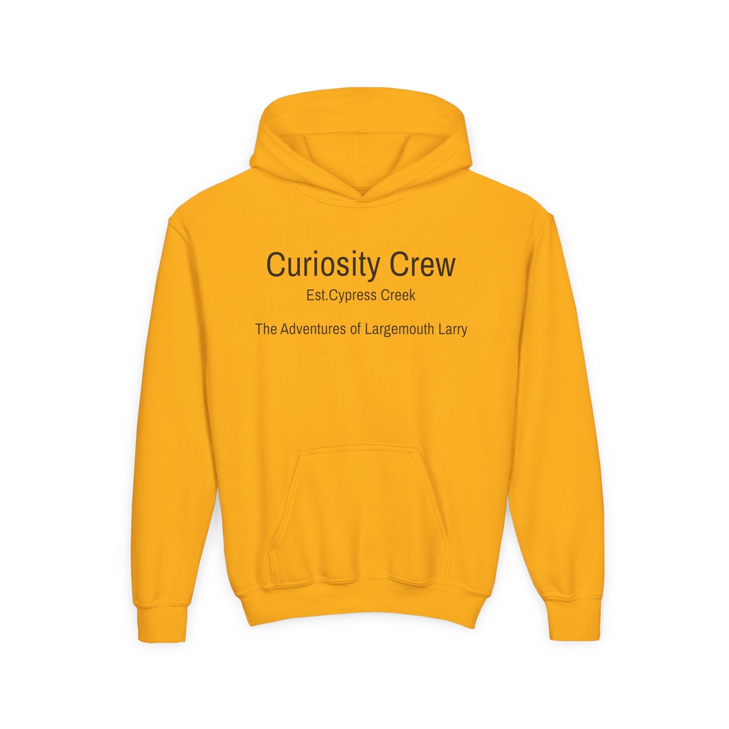Curiosity Crew Youth Hoodie - Fun Fishing Inspired Sweatshirt, Perfect for Outdoor Adventures, Family Gatherings, Gifts for Young [...]