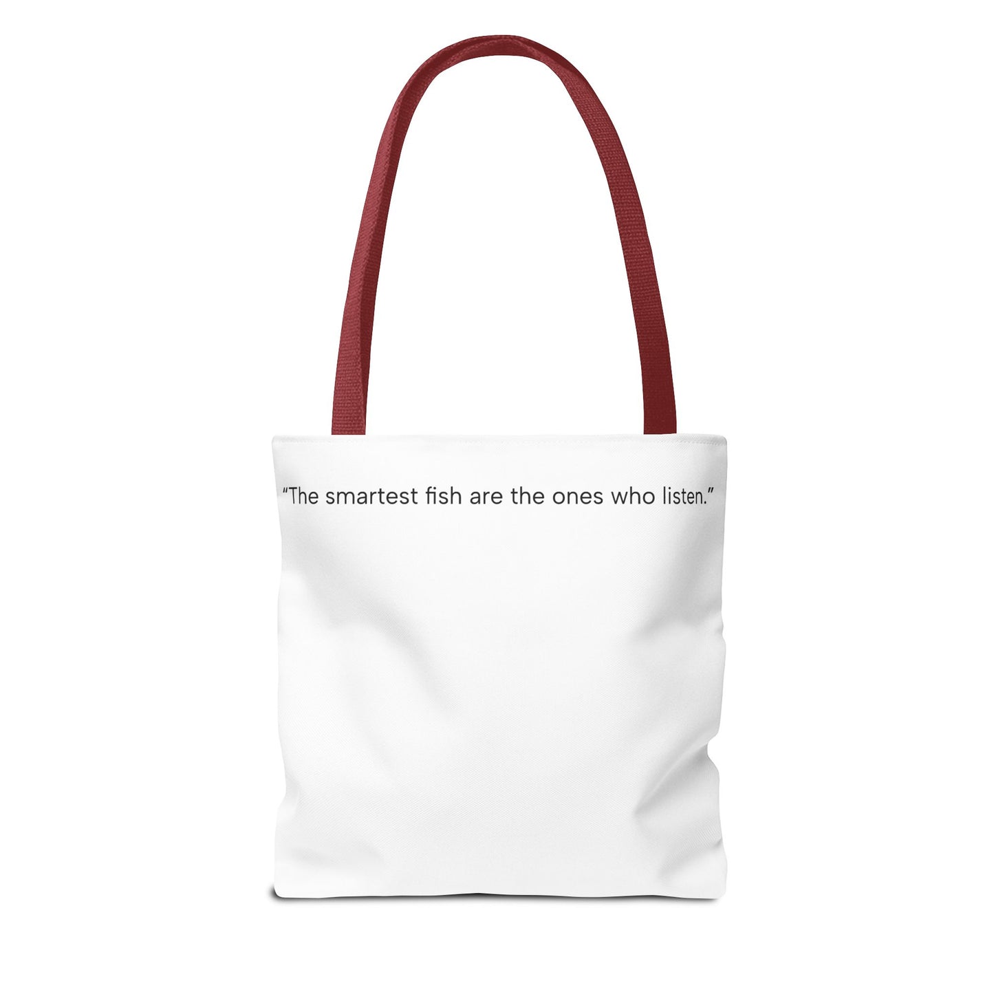 Whimsical Fishing Tote Bag - Curiosity Catches More Than Fish, Beach Bag, Eco-Friendly, Gift for Angler, Nature Lover Tote