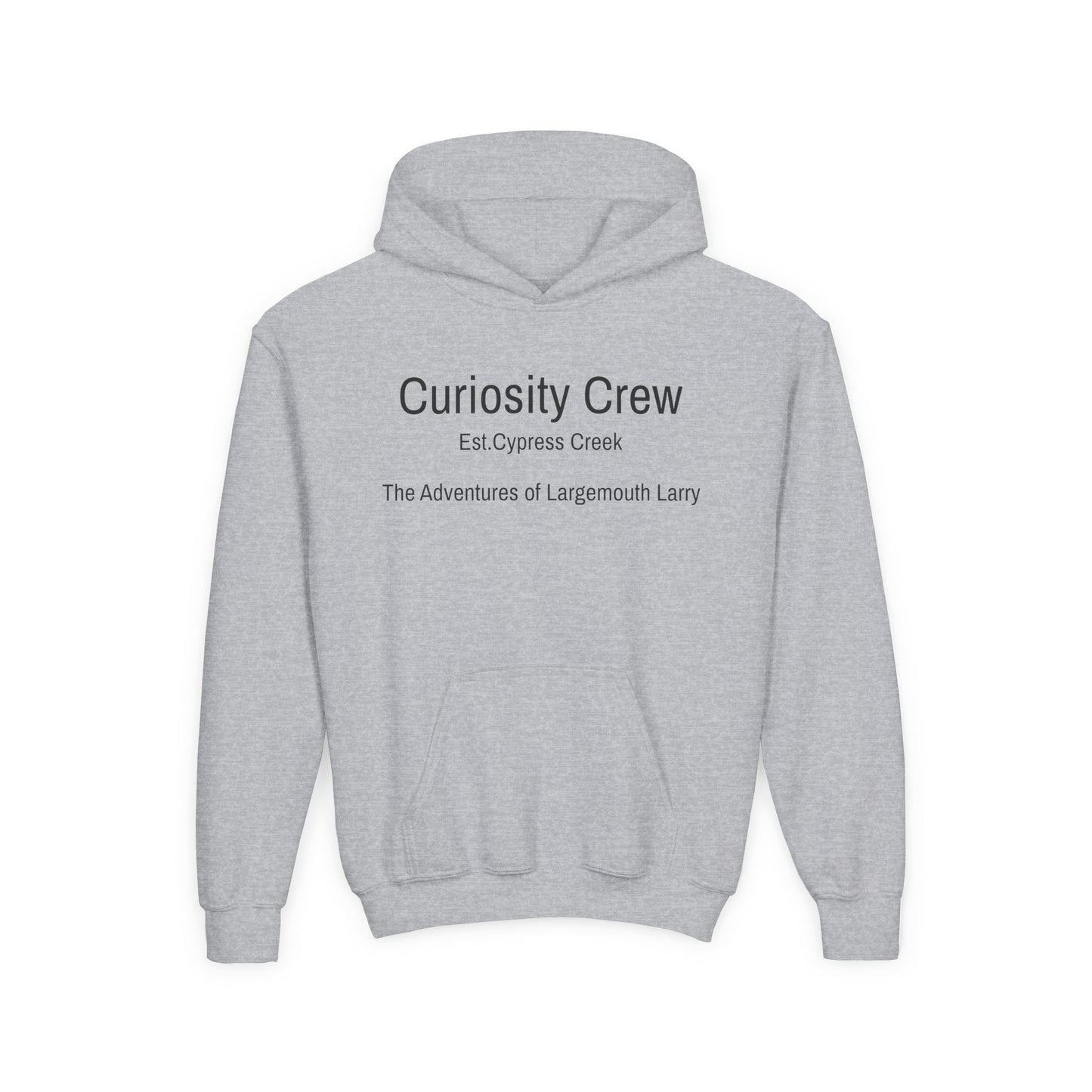 Curiosity Crew Youth Hoodie - Fun Fishing Inspired Sweatshirt, Perfect for Outdoor Adventures, Family Gatherings, Gifts for Young [...]