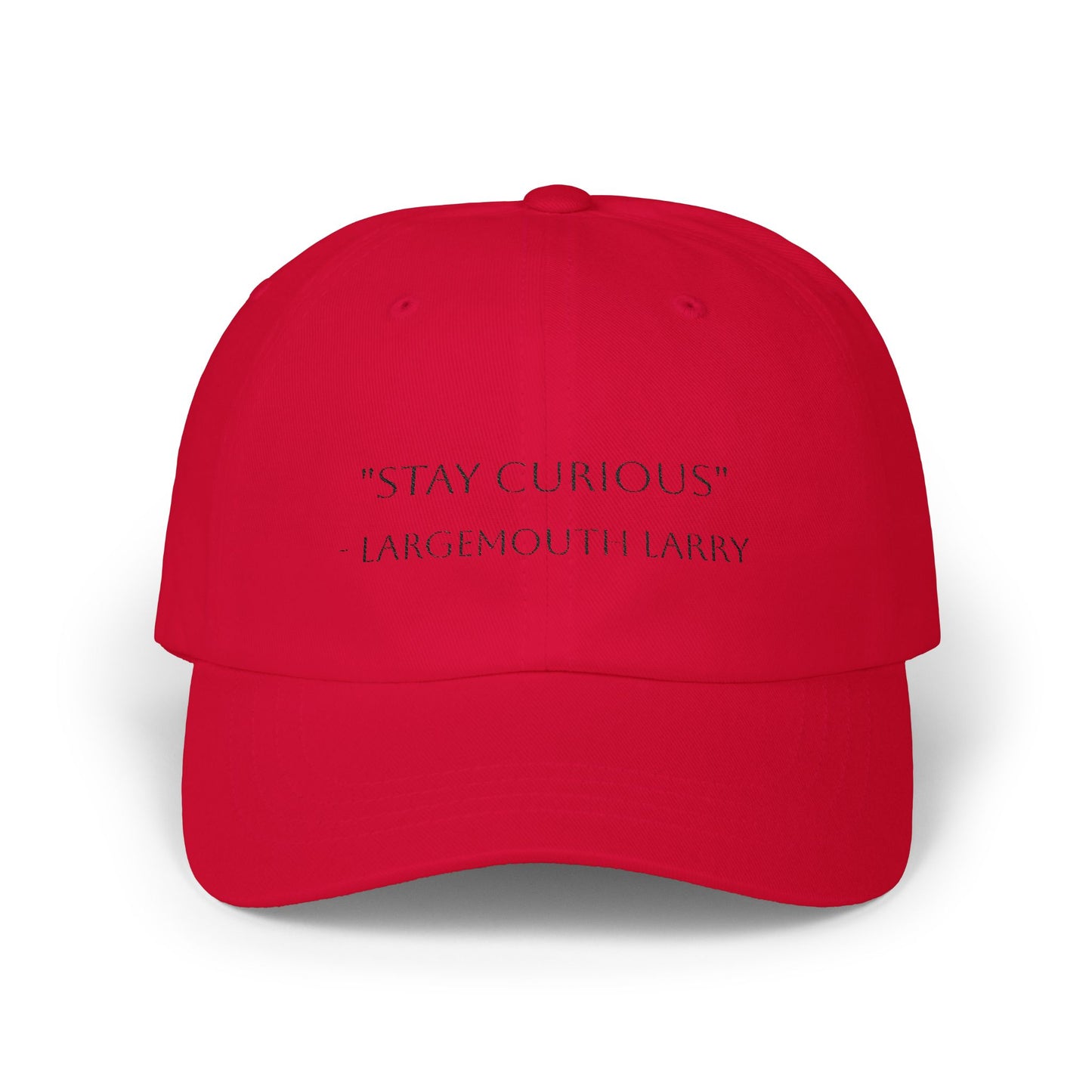 Stay Curious Classic Dad Cap - Casual Hat for Everyday Wear, Gifts for Dads, Summer Fashion, Inspirational Accessory