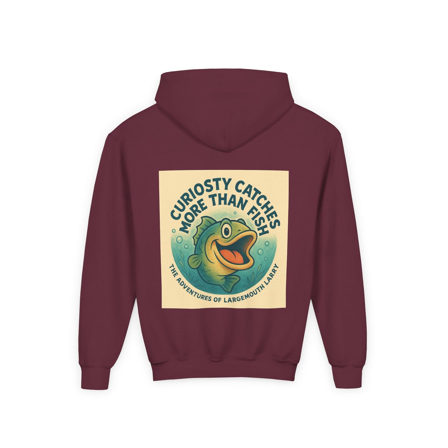 Curiosity Catches More Than Fish Youth Hoodie, Funny Fishing Sweatshirt, Adventure Gift for Kids, Casual Wear for Outdoor Fun, Great [...]