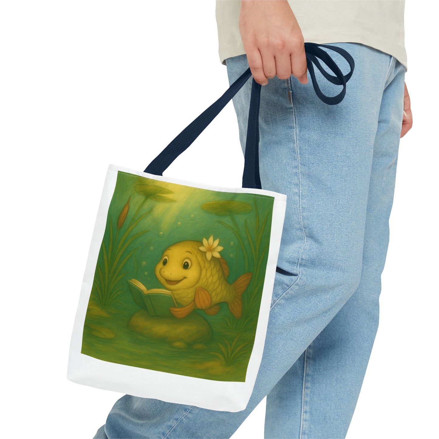 Whimsical Fish Tote Bag, Cute Underwater Style, Eco-Friendly Shopping Bag, Inspirational Quote Carrier, Perfect Gift for Nature [...]