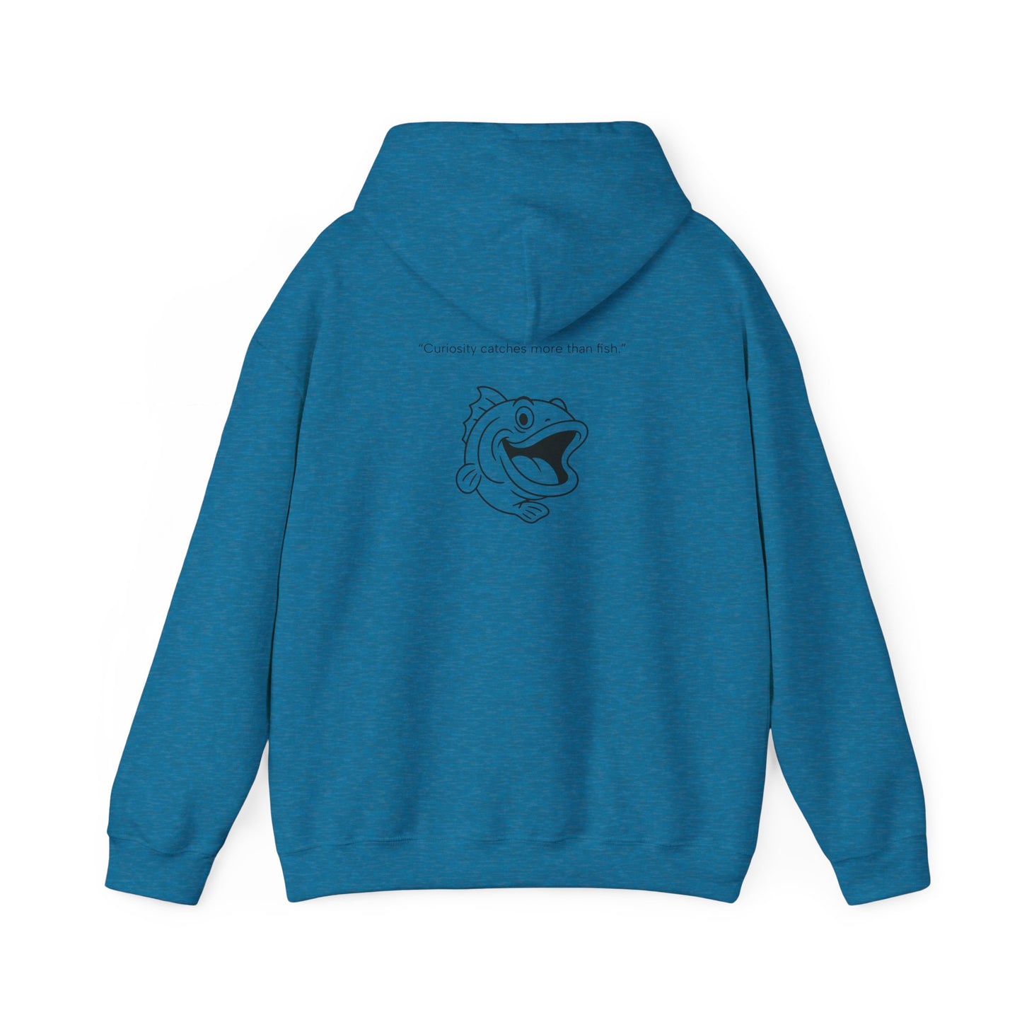Curiosity Crew Hoodie - Unisex Heavy Blend™ Sweatshirt, Cozy Apparel, Perfect Gift for Fish Lovers, Casual Outfit for Any Season, [...]