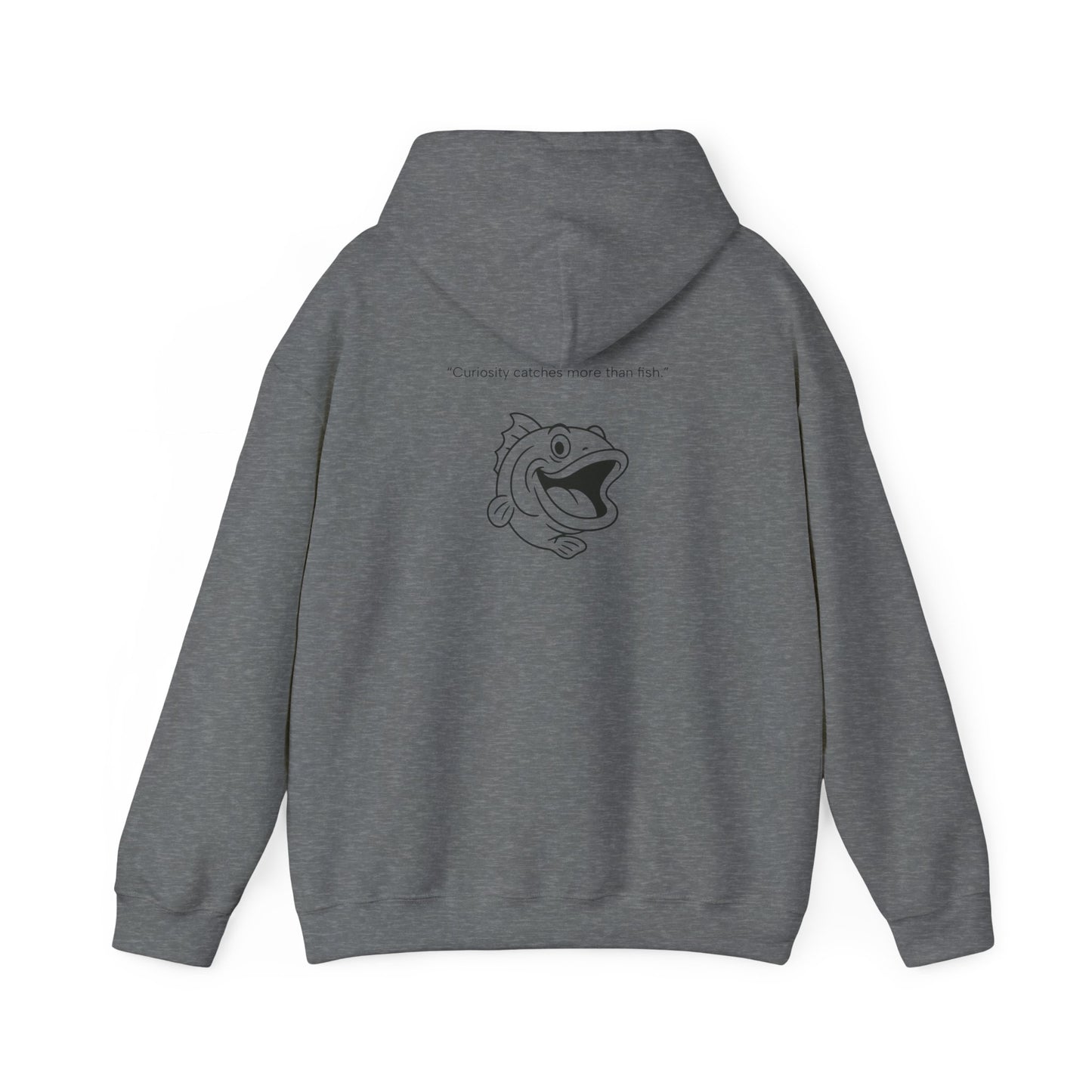 Curiosity Crew Hoodie - Unisex Heavy Blend™ Sweatshirt, Cozy Apparel, Perfect Gift for Fish Lovers, Casual Outfit for Any Season, [...]