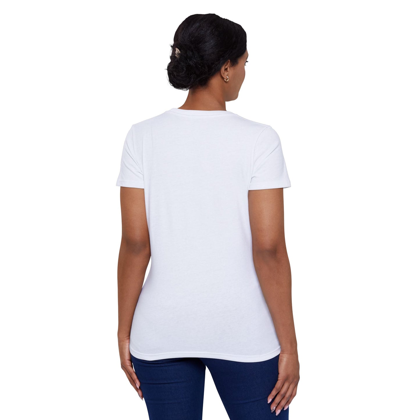 Organic Women's T-Shirt with Inspiring Fish Design, Eco-Friendly Tee, Motivational Gift, Nature Lover Apparel, Cute Casual Wear