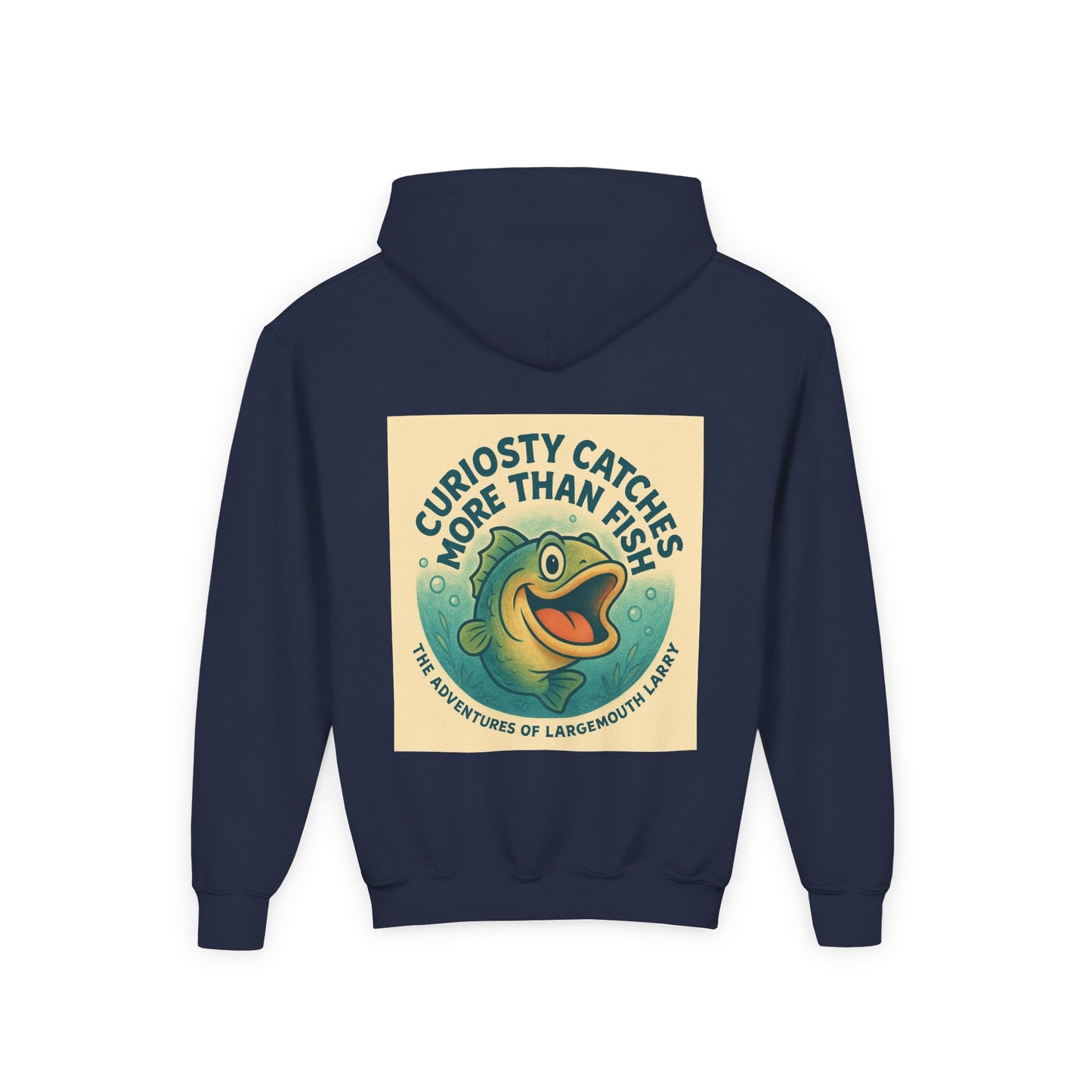 Curiosity Catches More Than Fish Youth Hoodie, Funny Fishing Sweatshirt, Adventure Gift for Kids, Casual Wear for Outdoor Fun, Great [...]