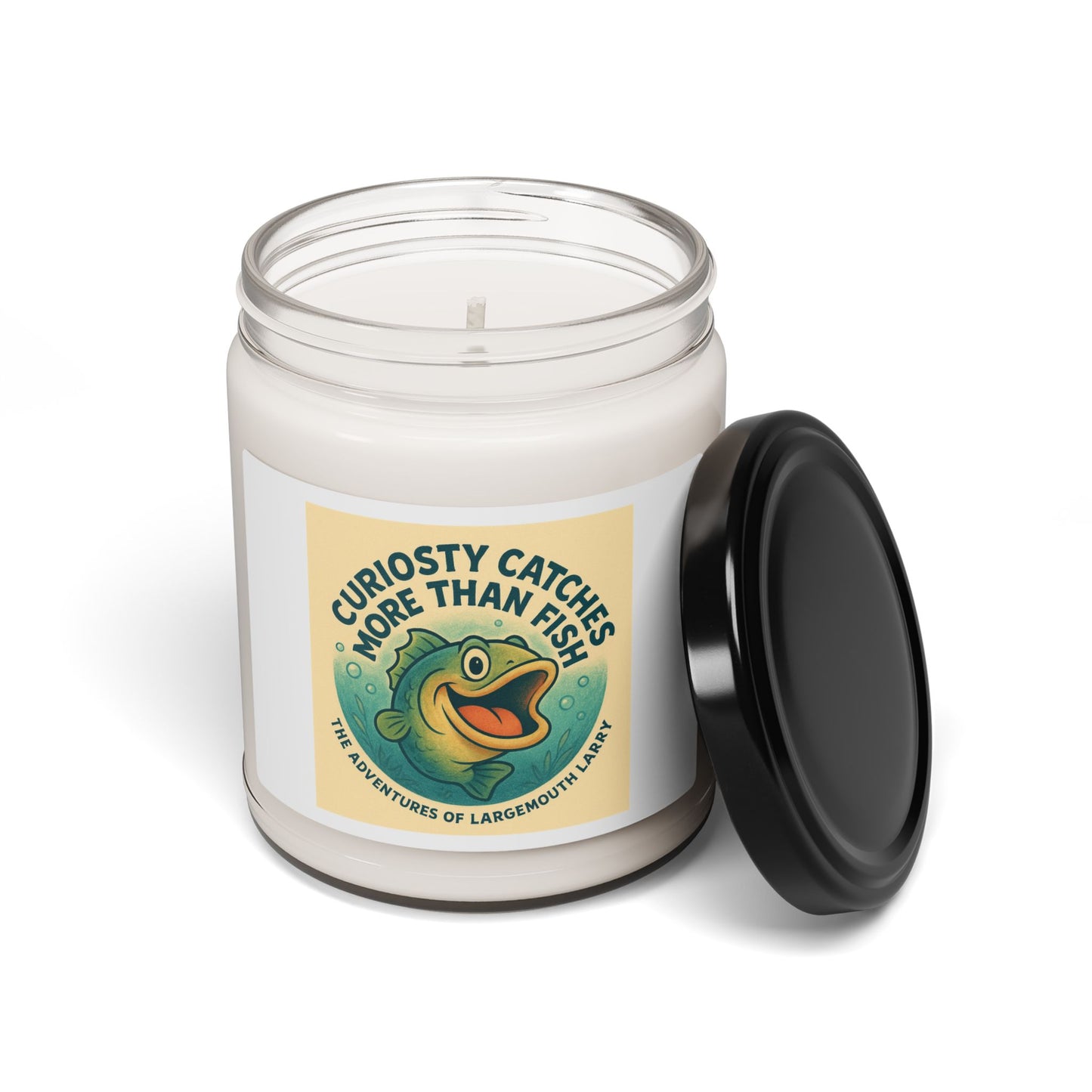 Curiosity Catches More Than Fish Scented Soy Candle, Relaxing Home Decor, Fishing Gift, Eco-Friendly Candle, Unique Gift Idea, [...]