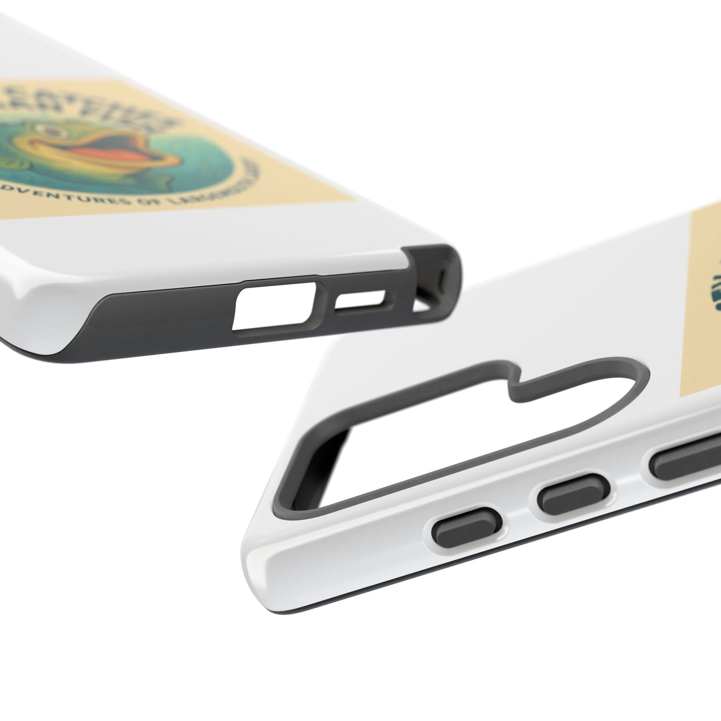 Fishing Phone Case | Curiosity Catches More Than Fish | Gift for Anglers, Outdoor Enthusiasts, Birthday, Father's Day