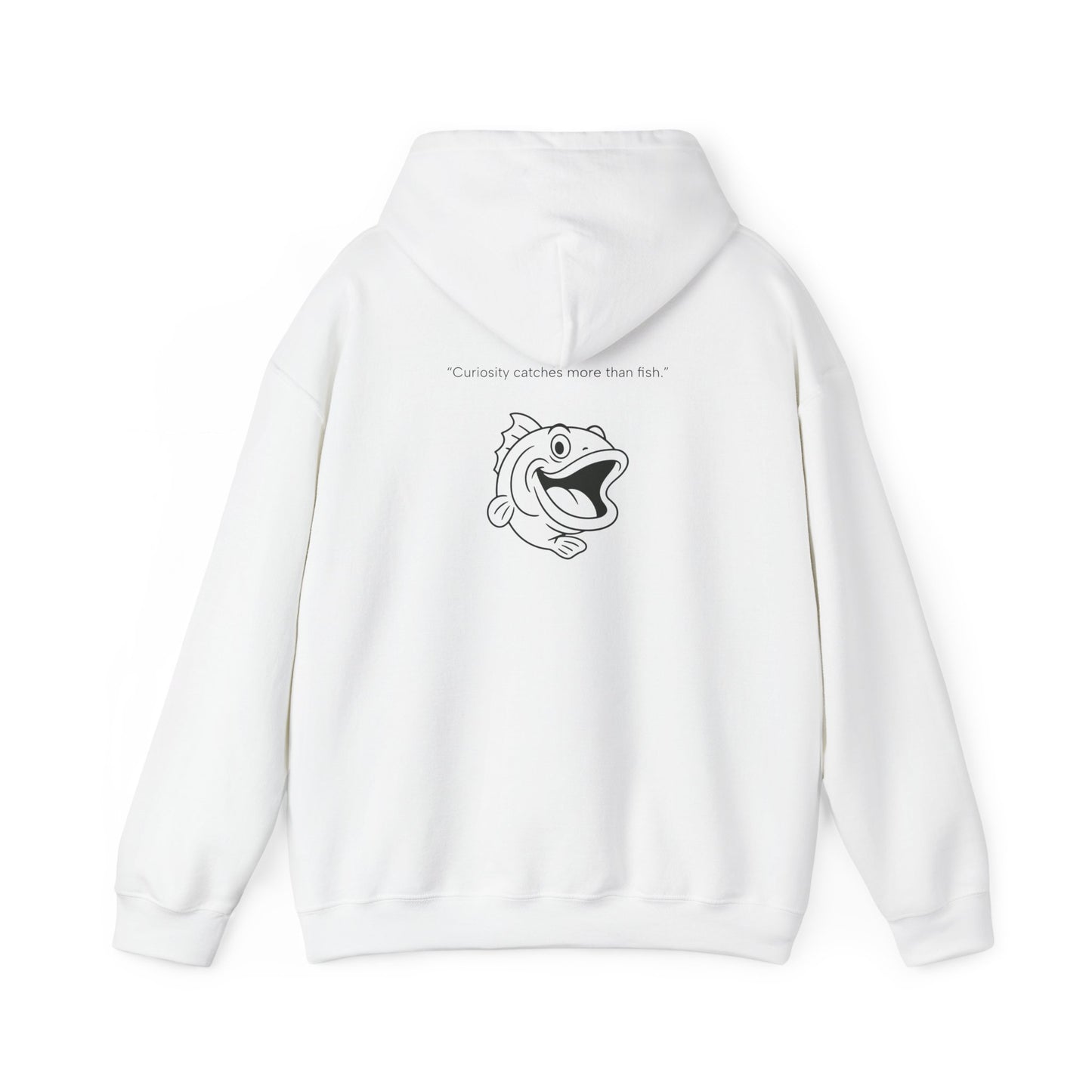 Curiosity Crew Hoodie - Unisex Heavy Blend™ Sweatshirt, Cozy Apparel, Perfect Gift for Fish Lovers, Casual Outfit for Any Season, [...]