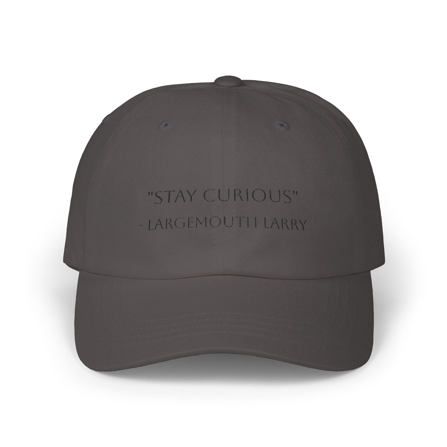 Stay Curious Classic Dad Cap - Casual Hat for Everyday Wear, Gifts for Dads, Summer Fashion, Inspirational Accessory
