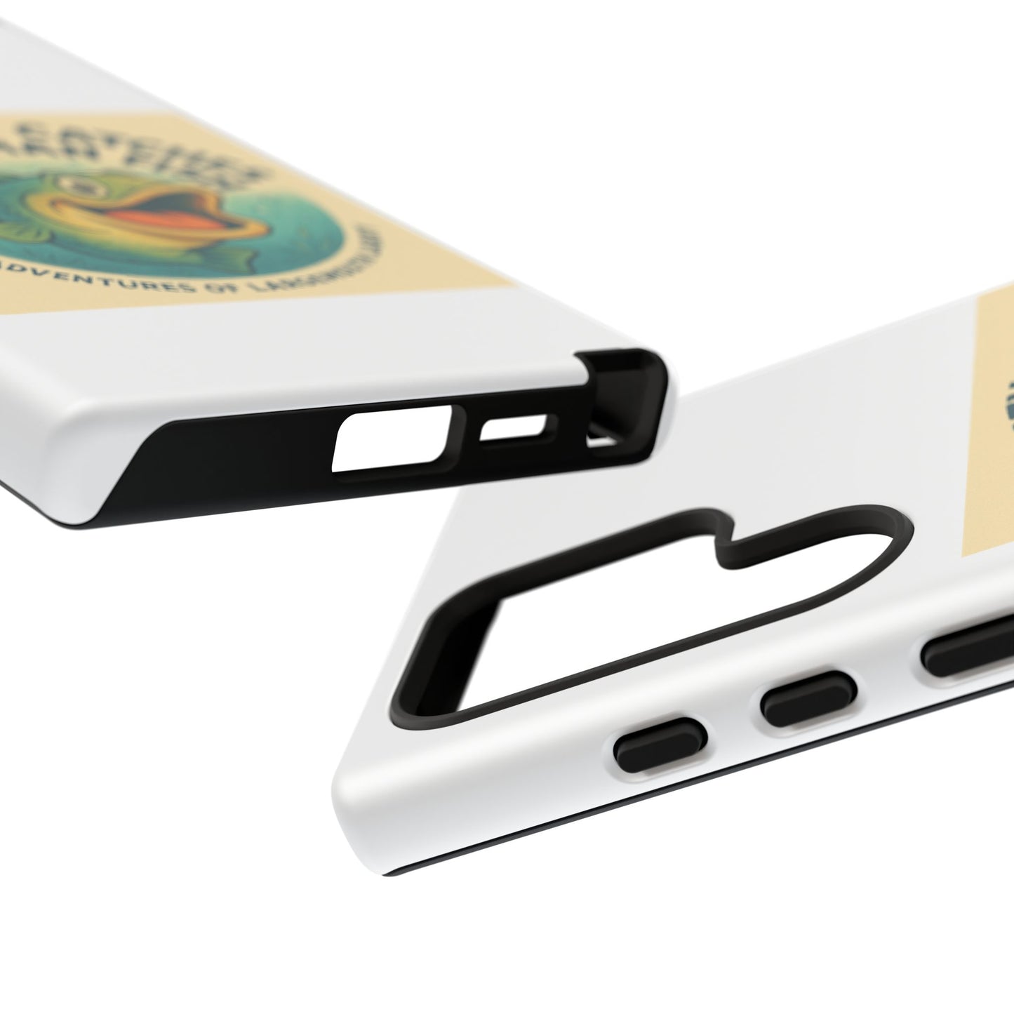 Fishing Phone Case | Curiosity Catches More Than Fish | Gift for Anglers, Outdoor Enthusiasts, Birthday, Father's Day