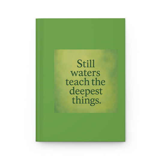 Inspirational Hardcover Journal | Nature Write Notebook, Gift for Writers, Fish Lover Journal, Meditation Diary, Eco-Friendly Stationery
