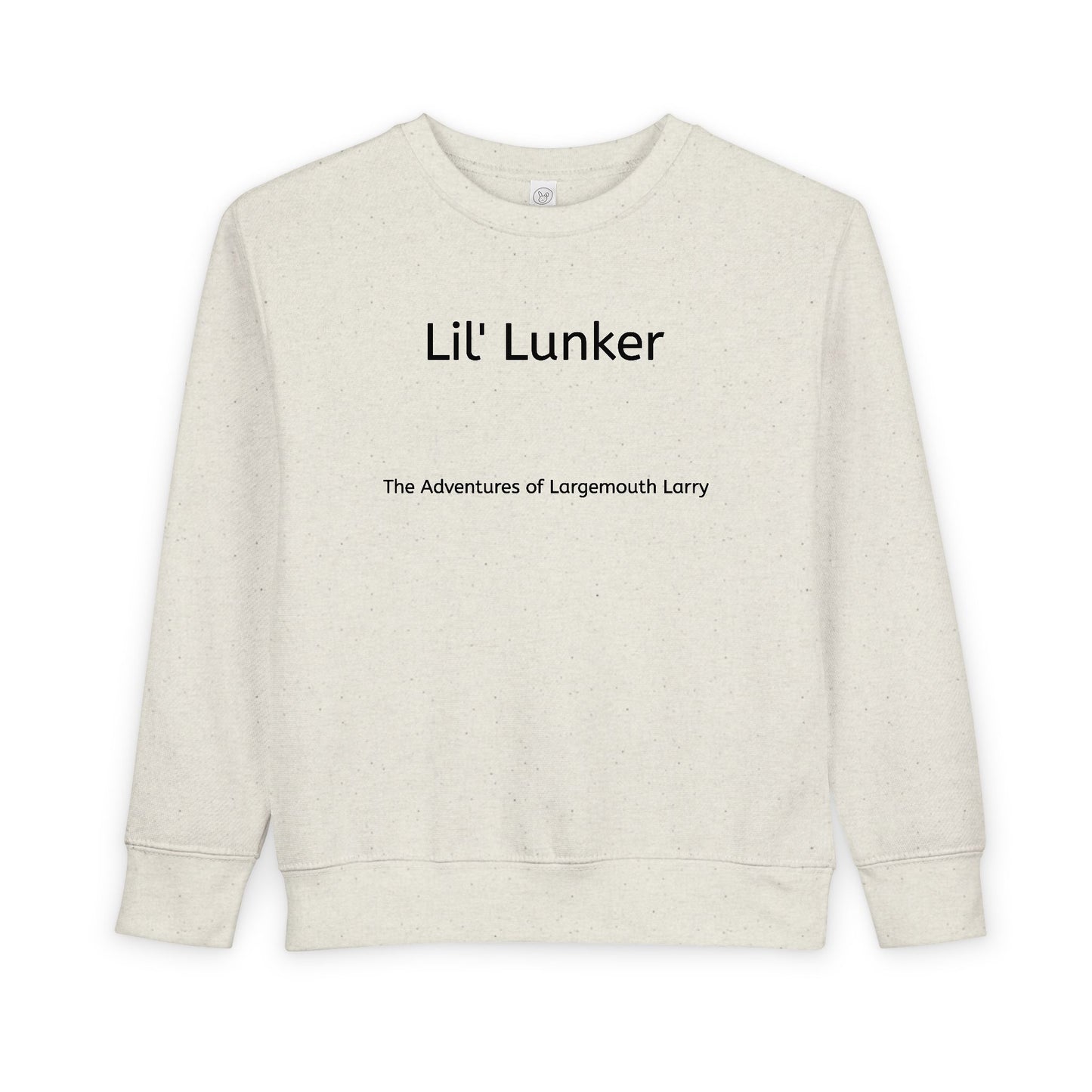 Toddler Fishing Sweatshirt - Lil' Lunker Design, Gift for Kids, Cute Fishing Apparel, Outdoor Adventure Clothing, Fun Toddler Outfit